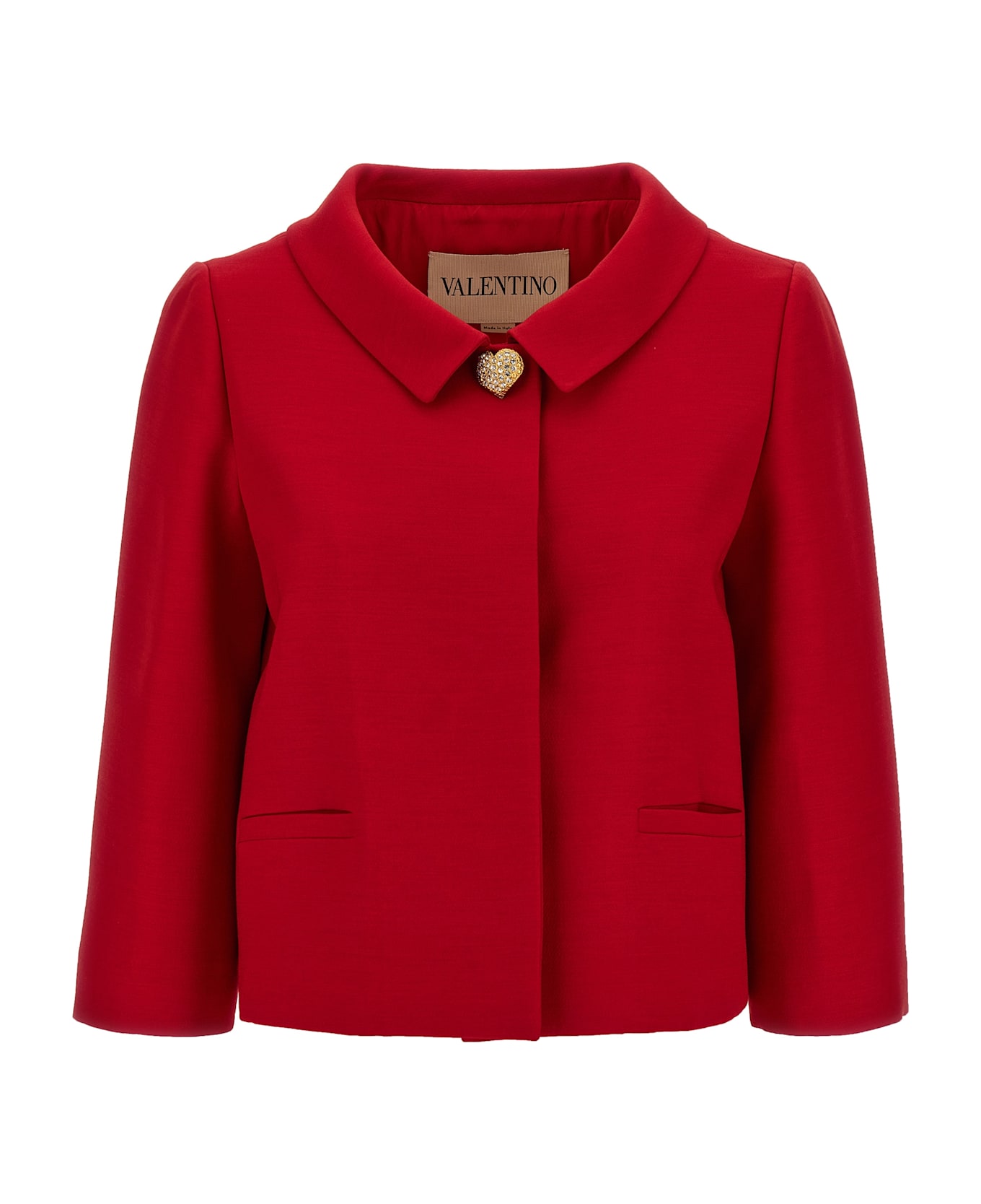 Valentino Garavani Blazer Valentino Garavani Crepe Couture - Red