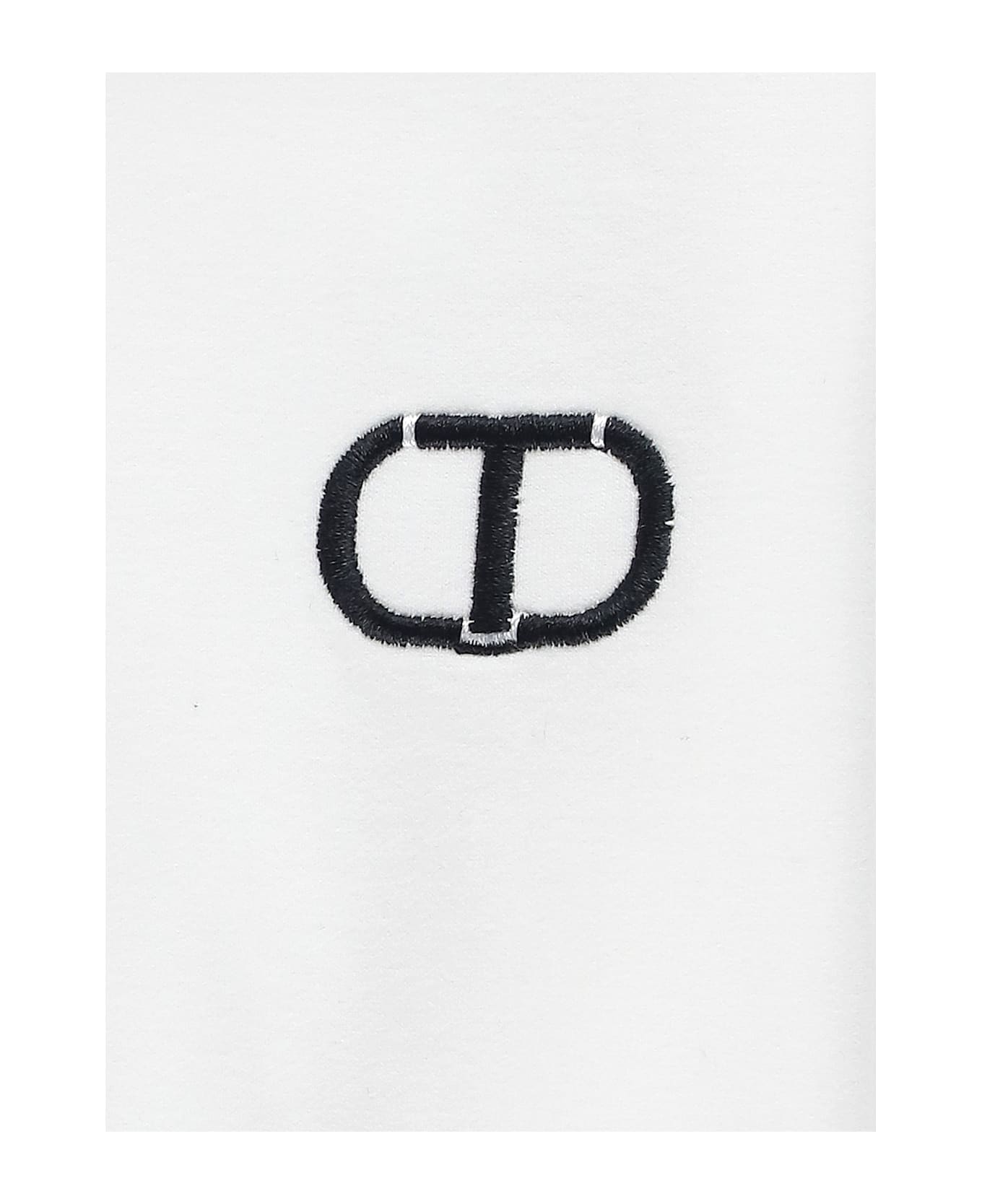 TwinSet Sweatshirt With Logo - White