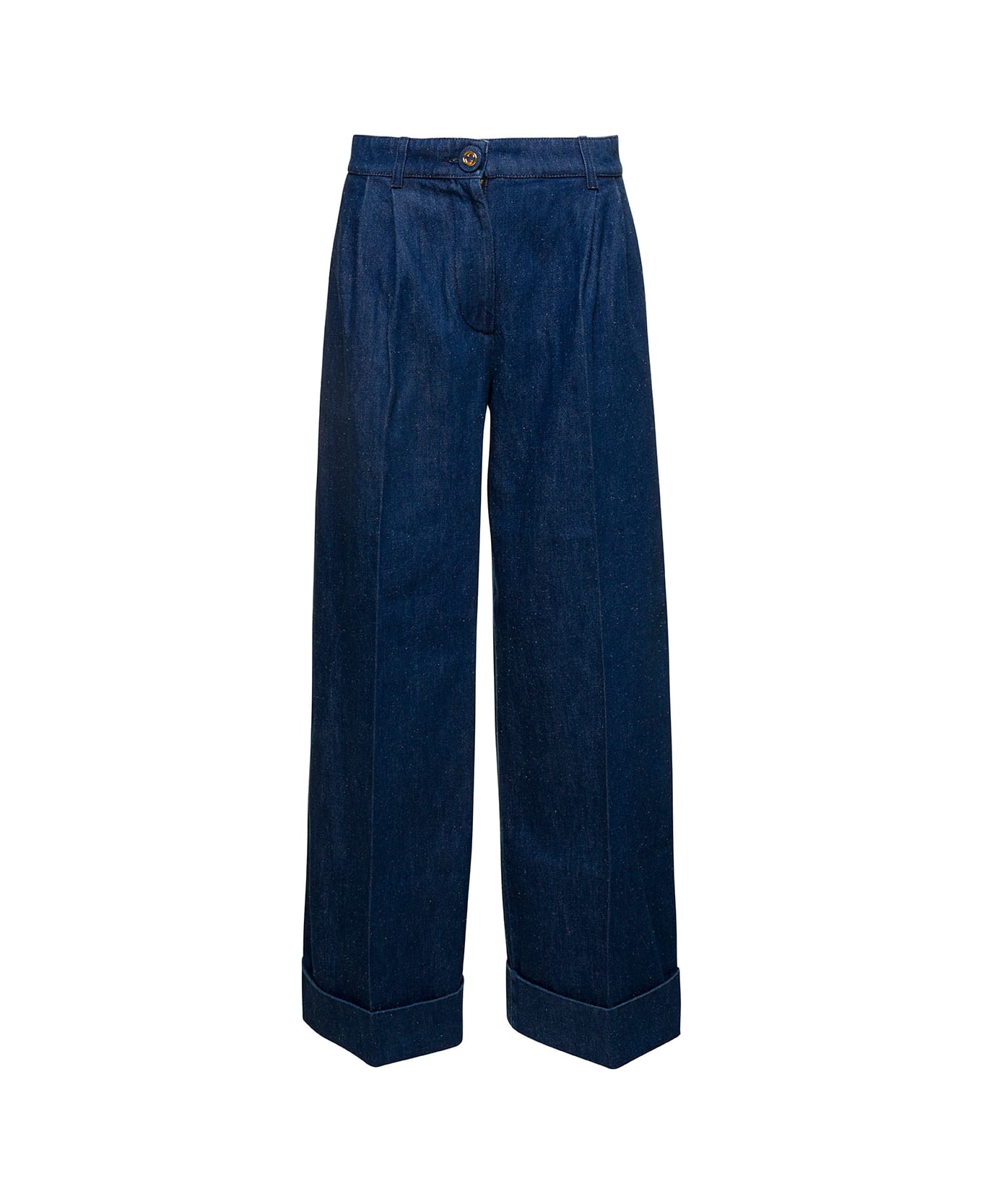Gucci Wide-leg Denim Jeans - Blue