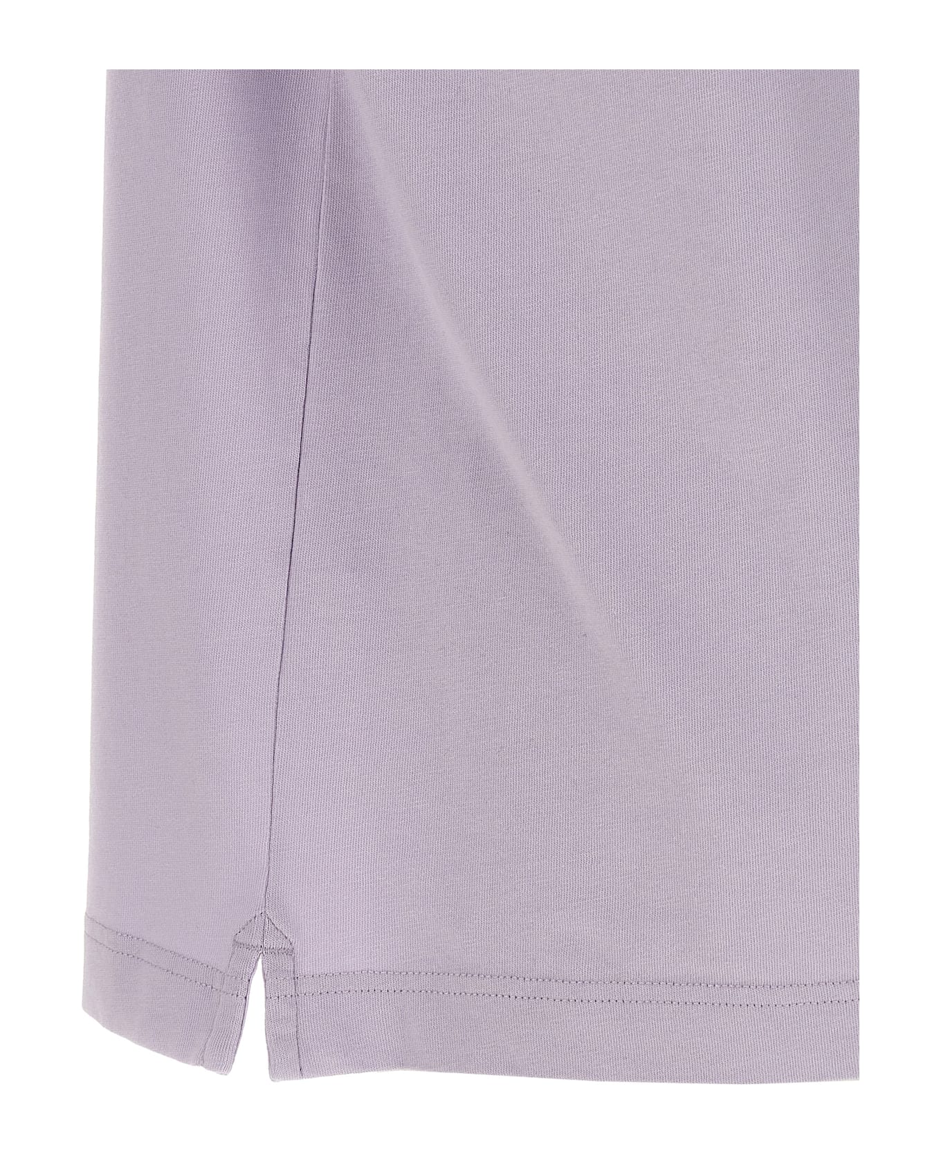 Maison Kitsuné 
bold Fox Head
 T-shirt - Purple