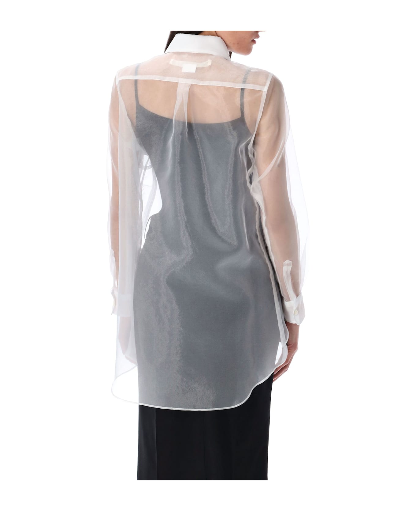 Comme des Garçons Organza Shirt - White