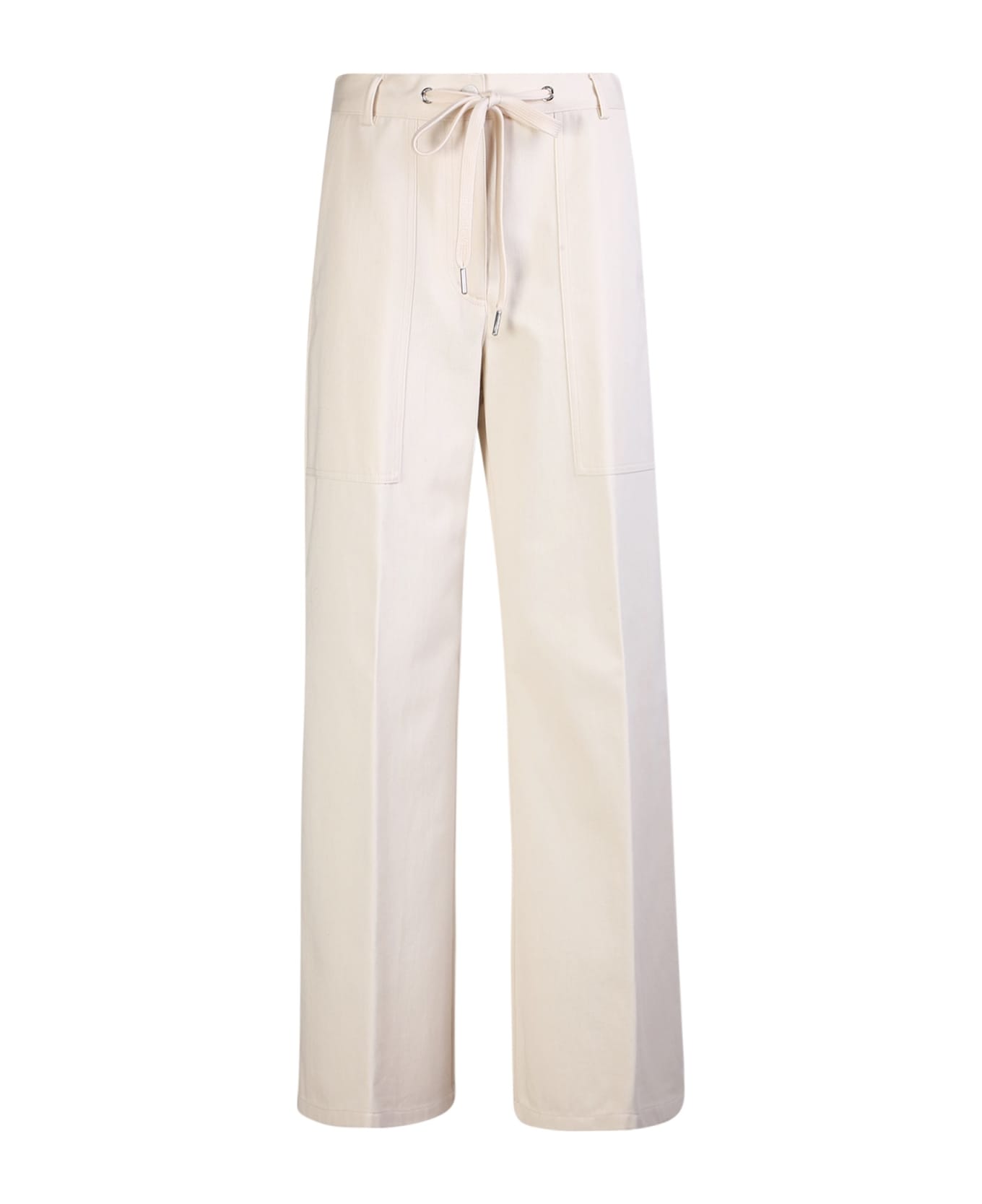 Moncler Cotton Trousers - Beige