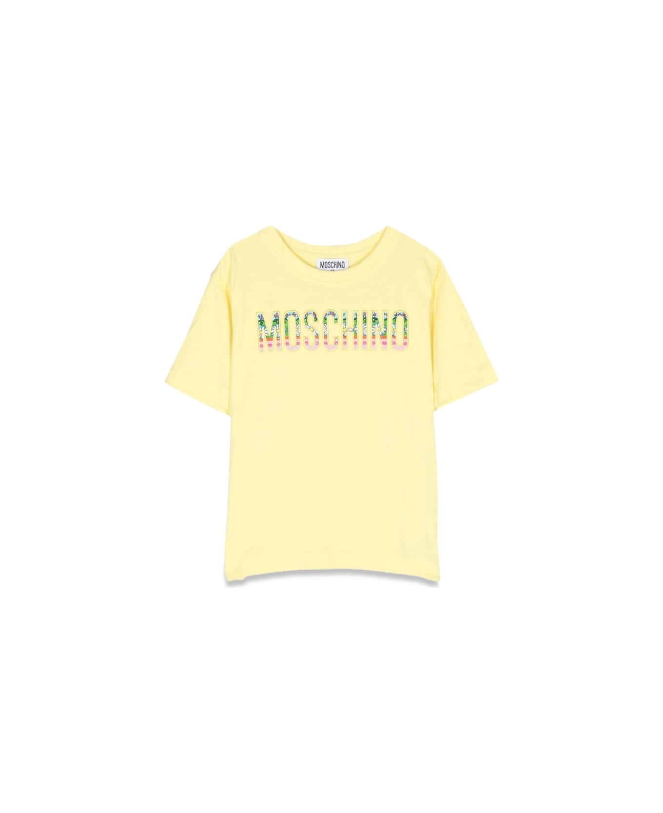 Moschino Maxi Logo T-shirt - YELLOW
