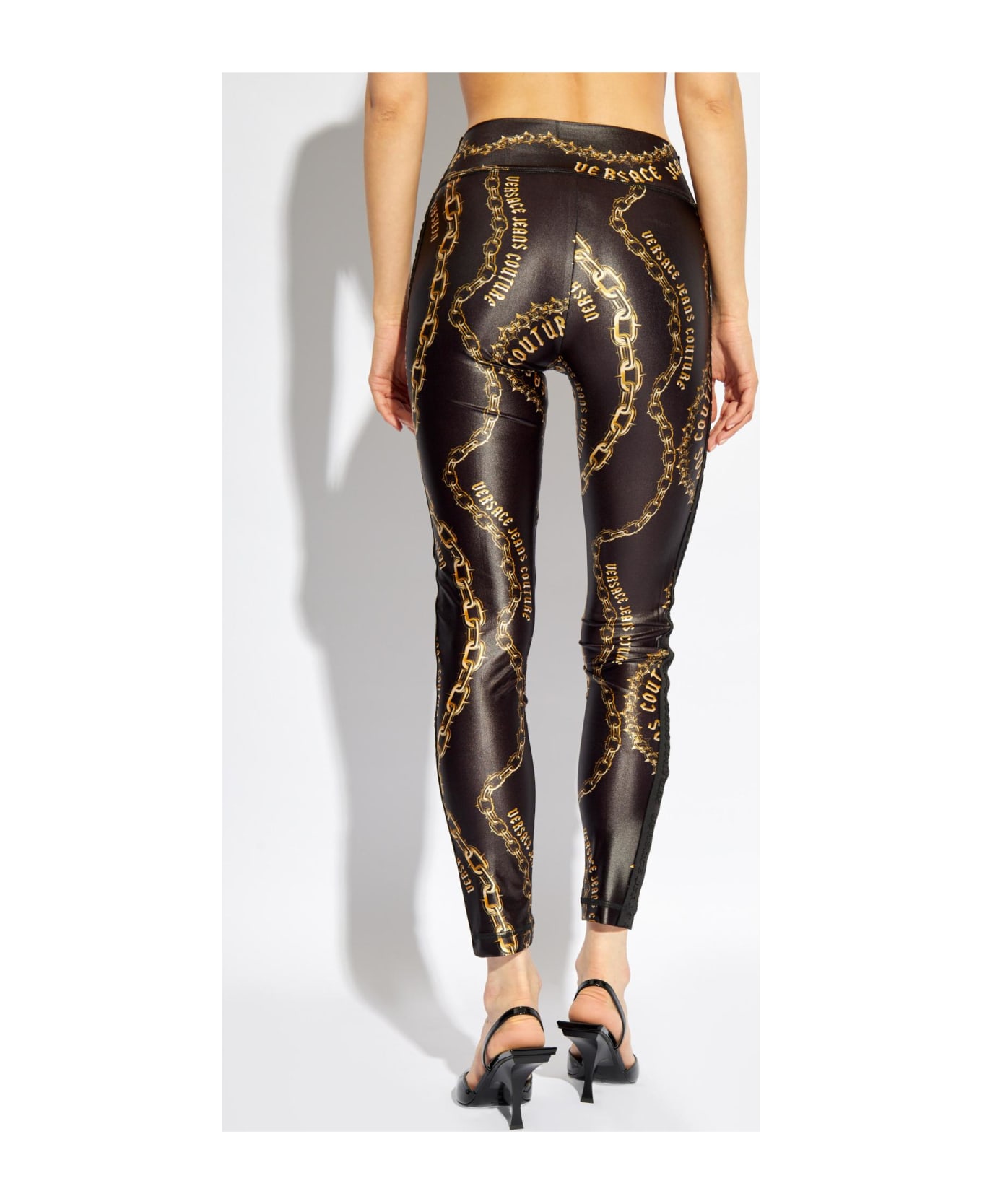 Versace Jeans Couture Leggings With Pattern - MULTICOLOUR