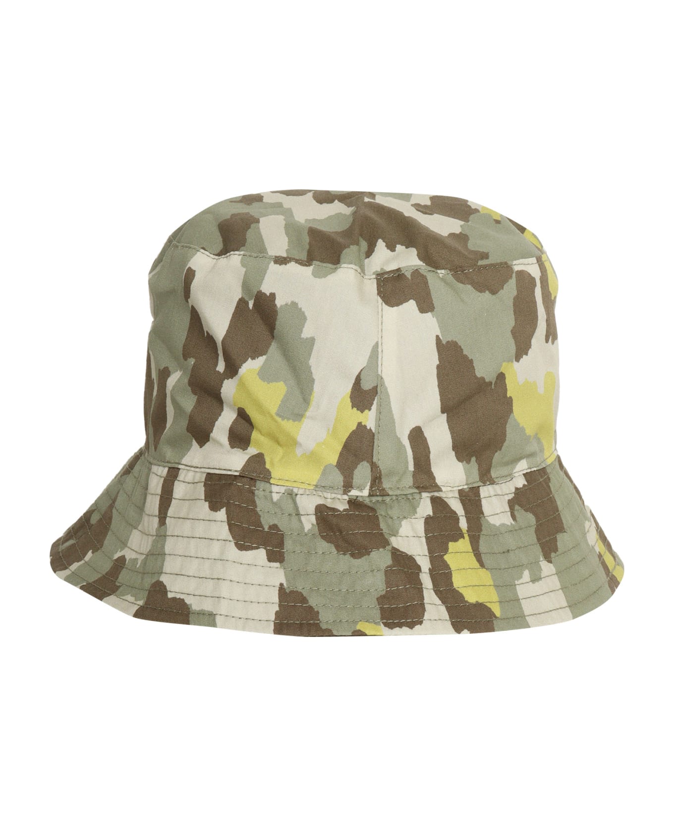 Aspesi Camouflage Bucket Hat - GREEN