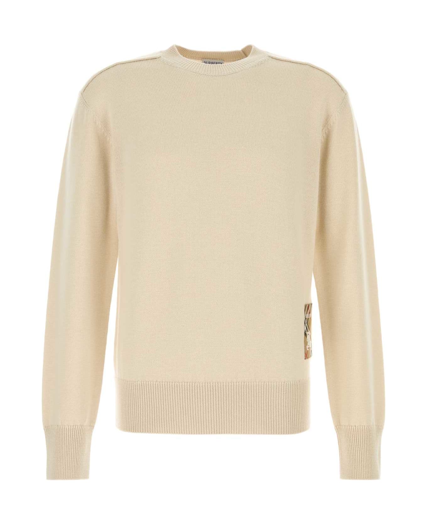 【送料&関税込】Burberry Sand Wool Sweater Burberry Sand Wool Sweater | italist