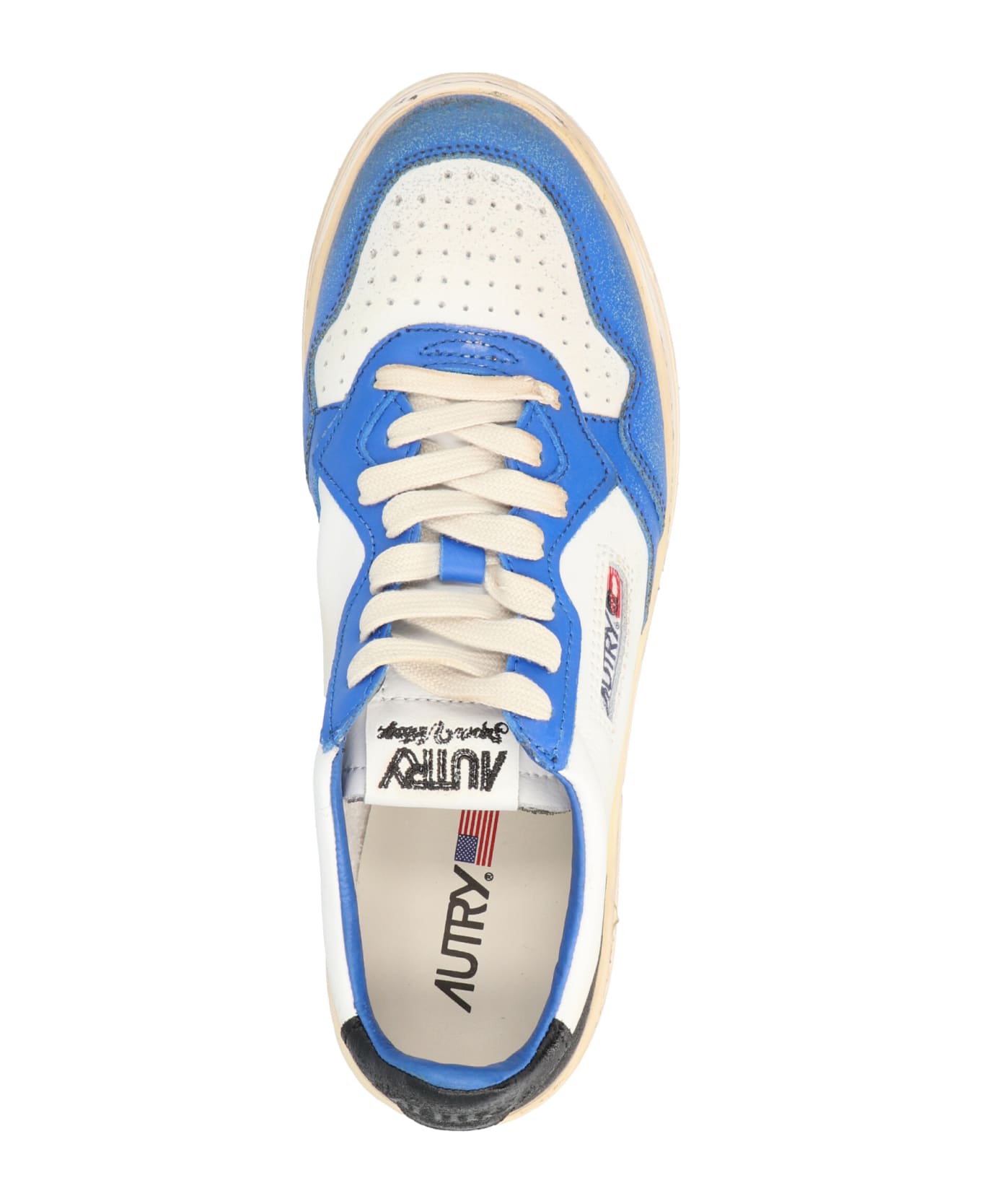 Autry Medalist Low Super Vintage Sneakers - White スニーカー