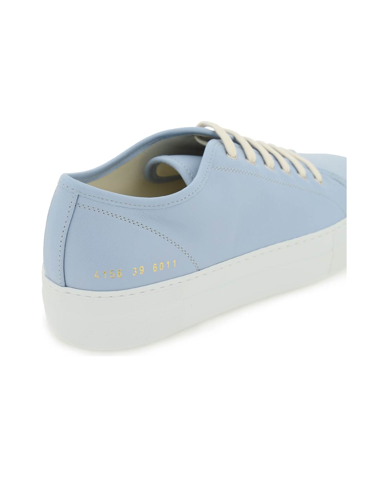 Common Projects Leather Tournament Low Super Sneakers - BABY BLUE (Light blue)