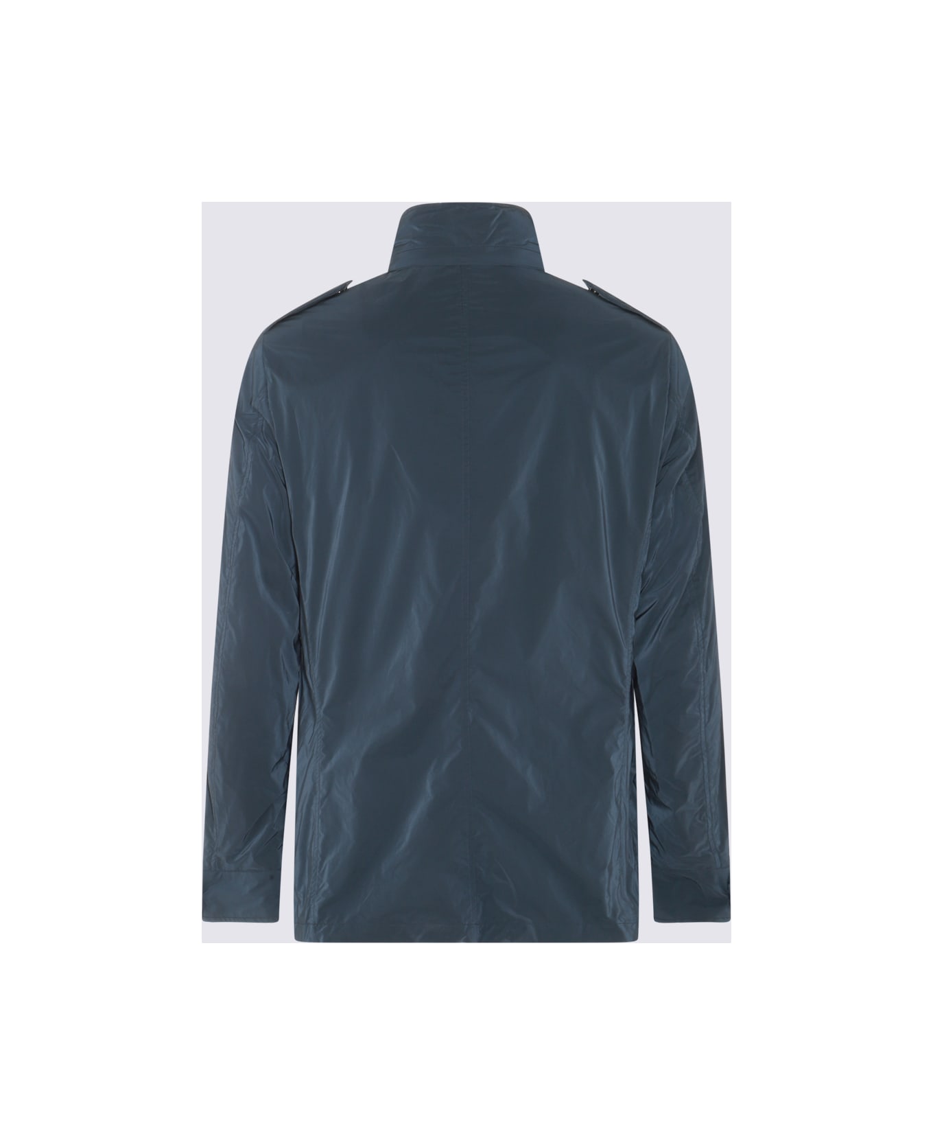 Moorer Blue Denim Casual Jacket - Denim
