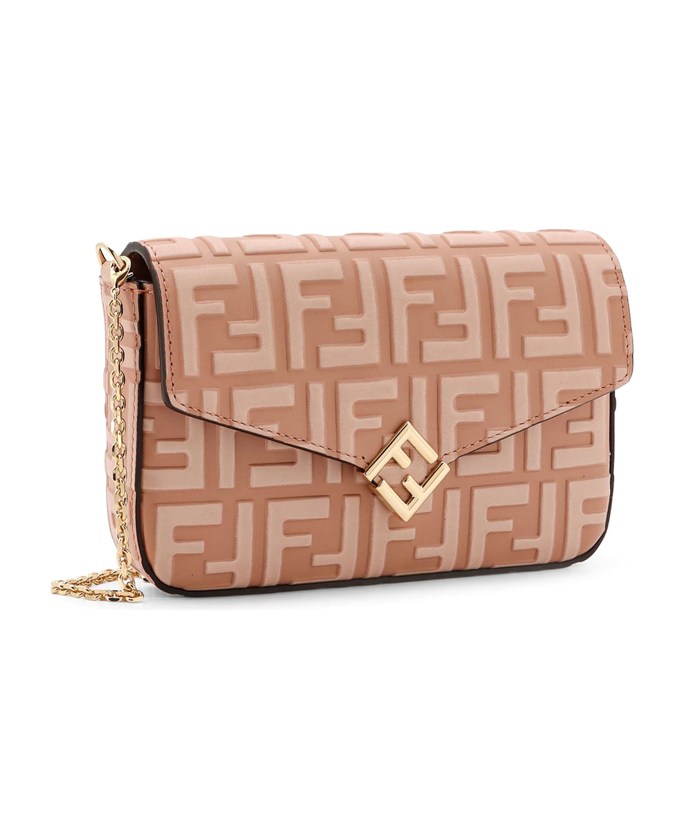 Fendi Wallet On Chain - Pink