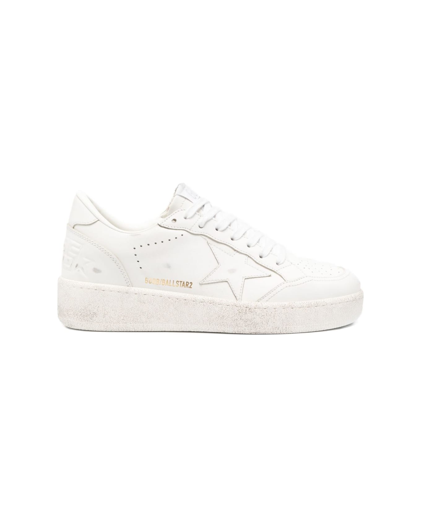 Golden Goose Ball Star Sneakers - White