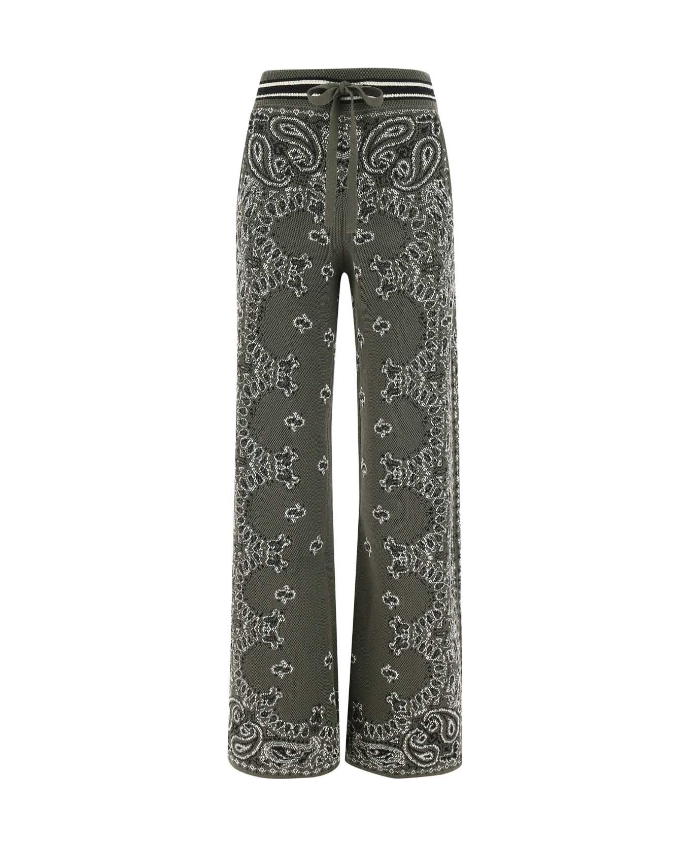 AMIRI Embroidered Cotton Blend Joggers - 310
