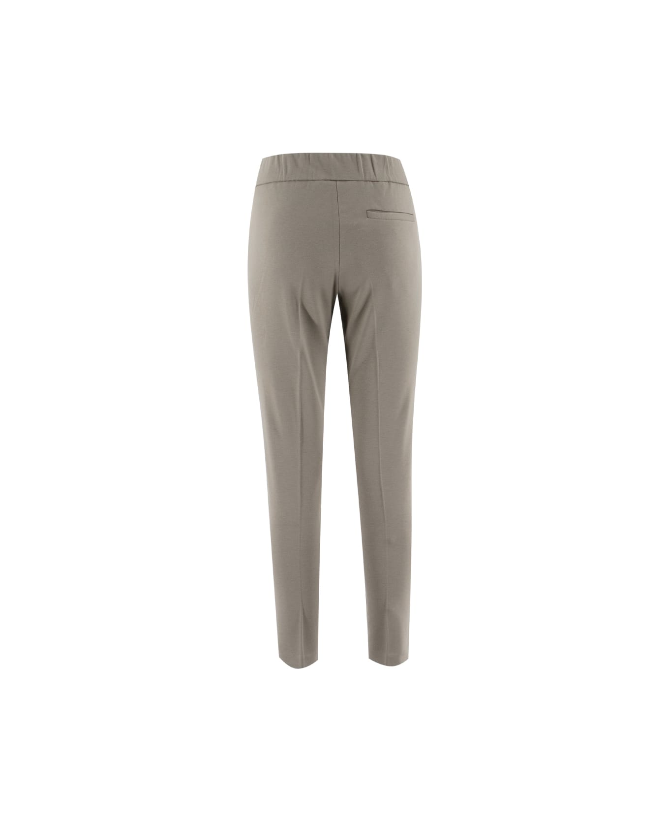 Le Tricot Perugia Trousers - MIDDLE GREY         