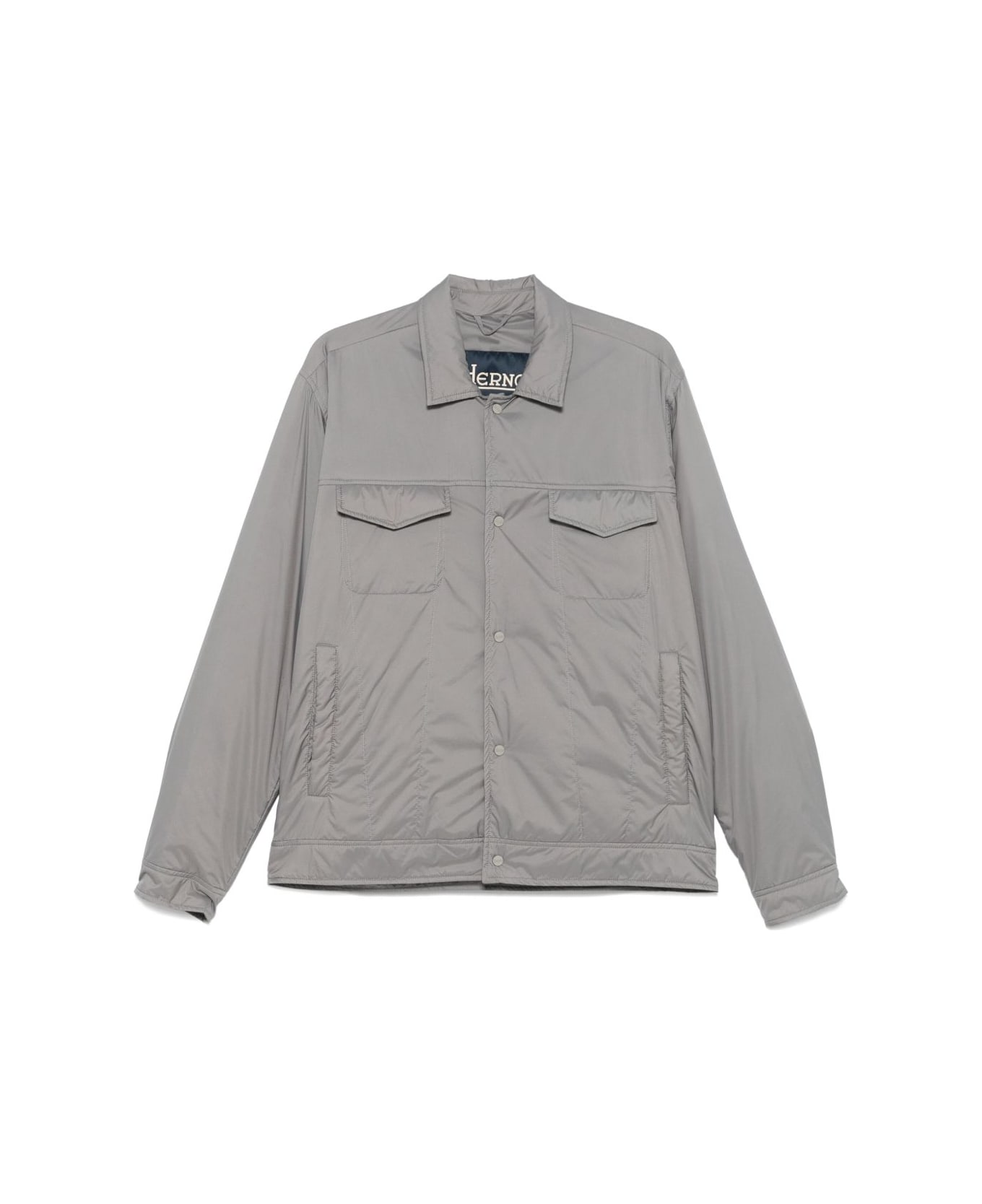 Herno Padded Shirt - Grey
