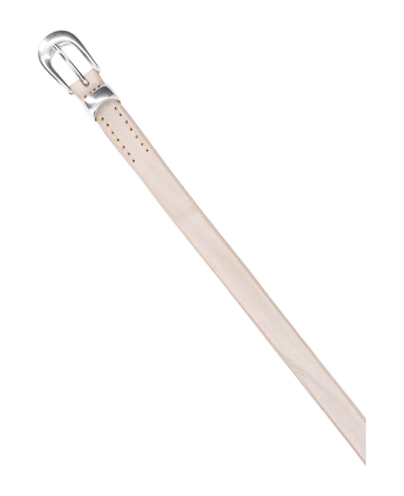 Our Legacy Suede Belt - Cream