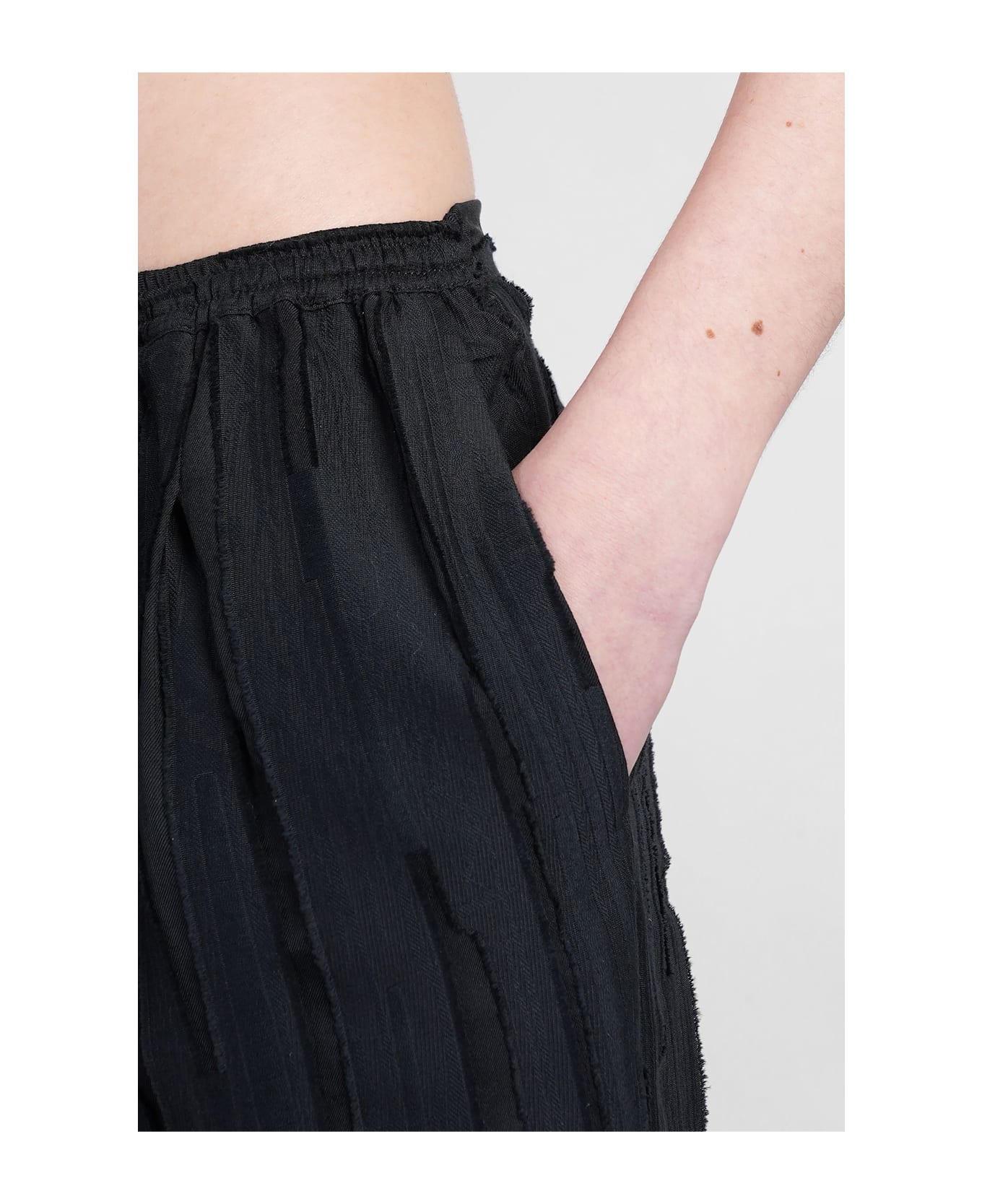 Loulou Studio Soler Pants In Black Silk - black