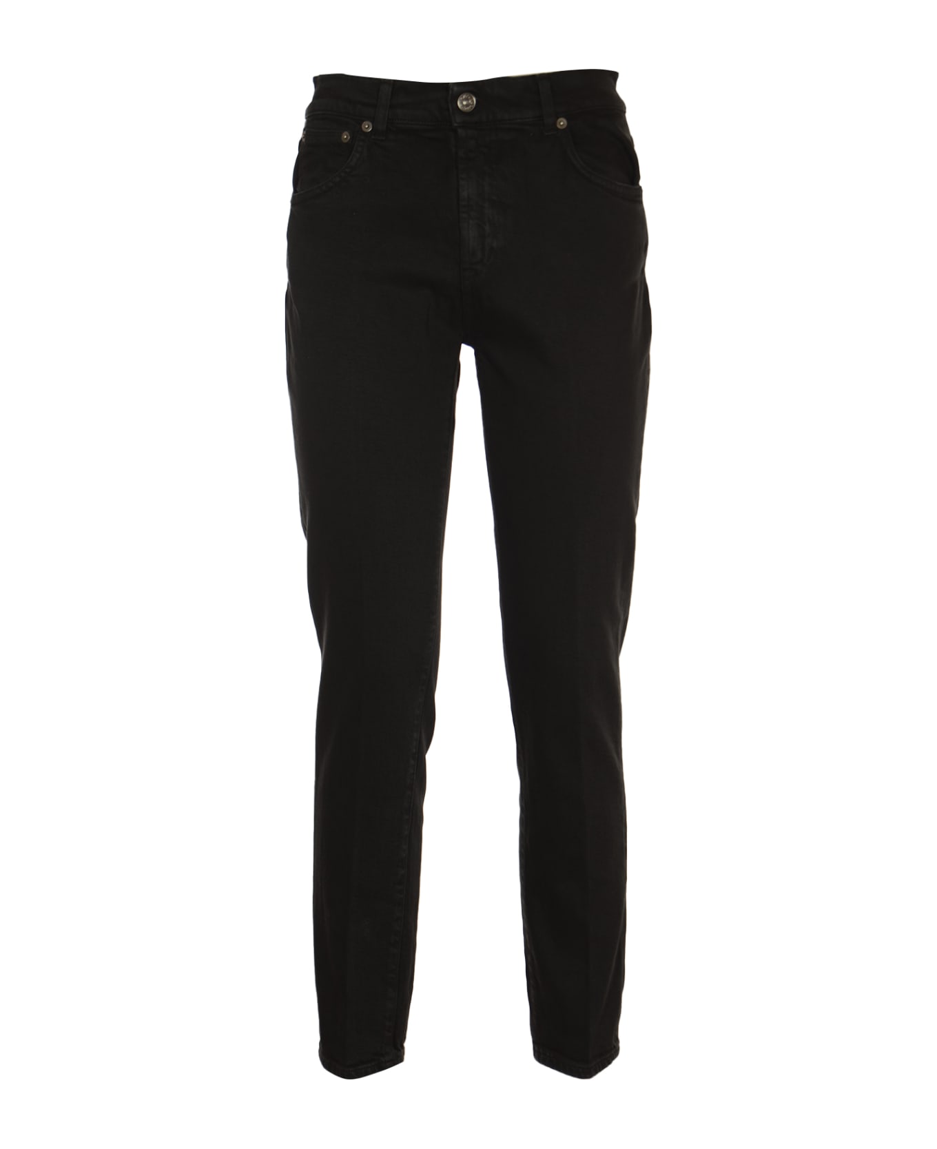 Dondup Button-fitted Jeans - Black