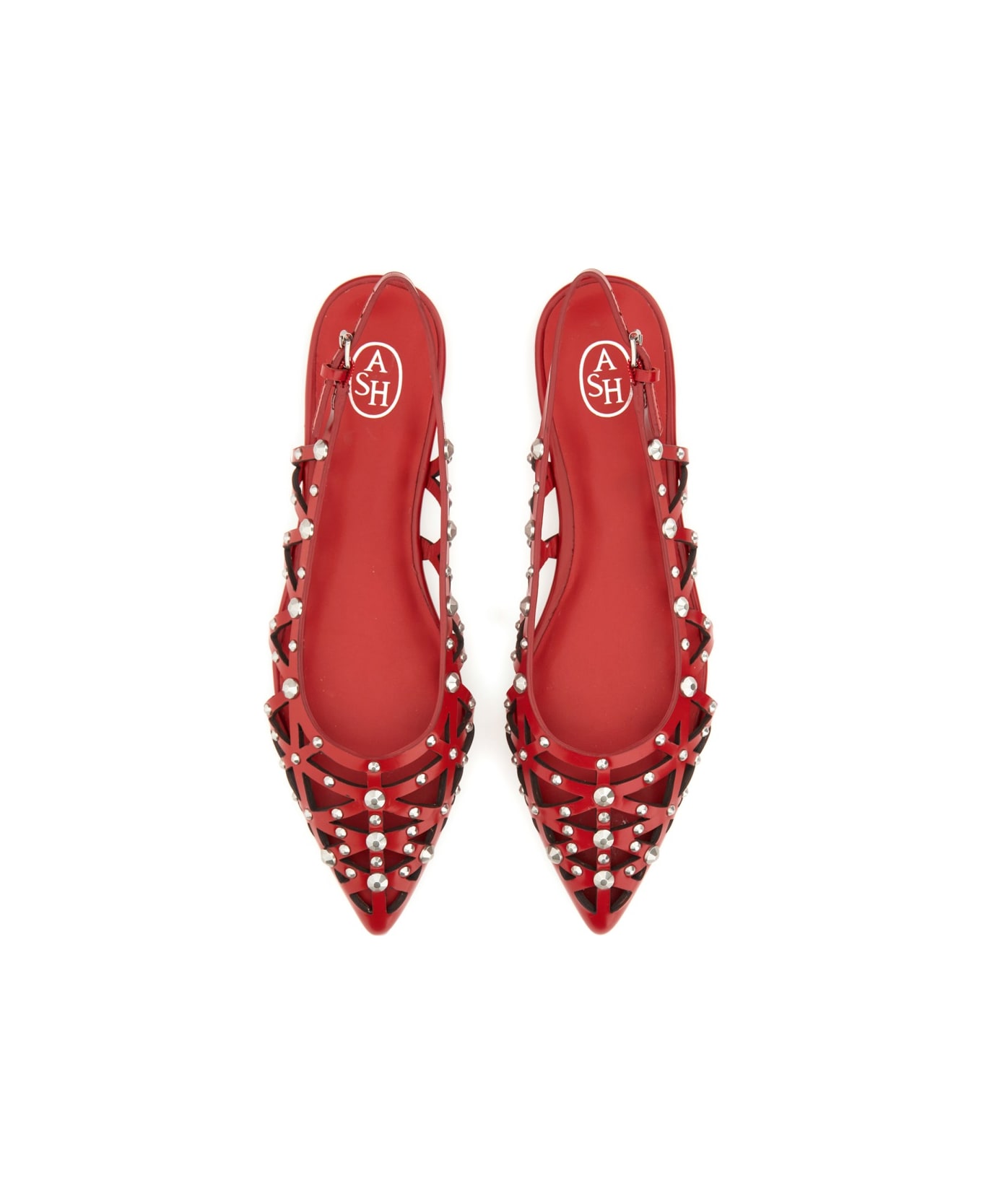 Ash Ballerina Slingbakc "bazaar" - RED