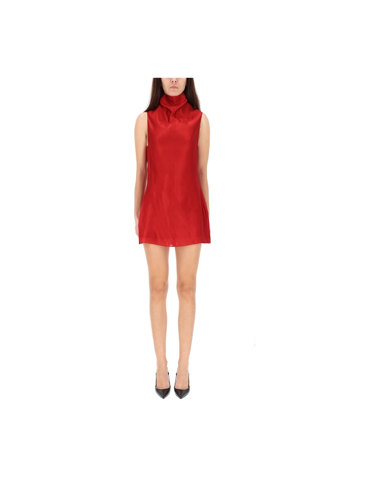 Khaite Mini Dress "daria" - RED