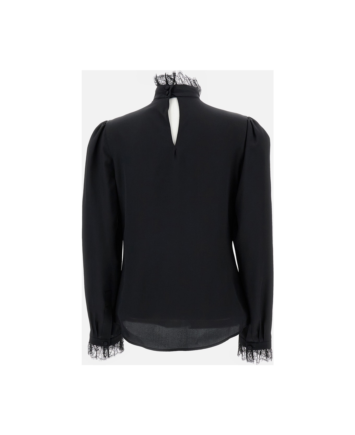 Alexander McQueen Silk Blouse - Black