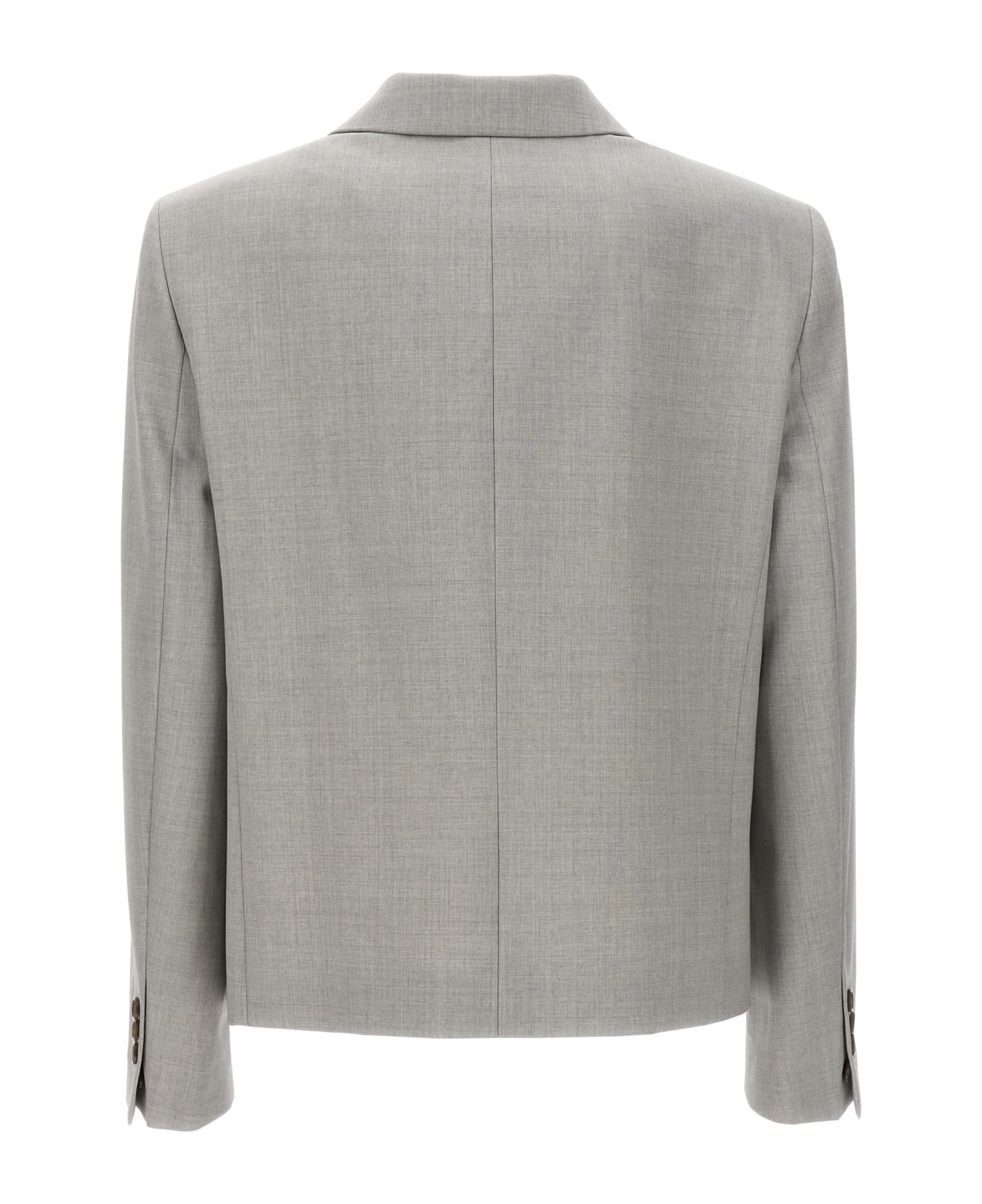 Theory Double-breasted Blazer - Gray
