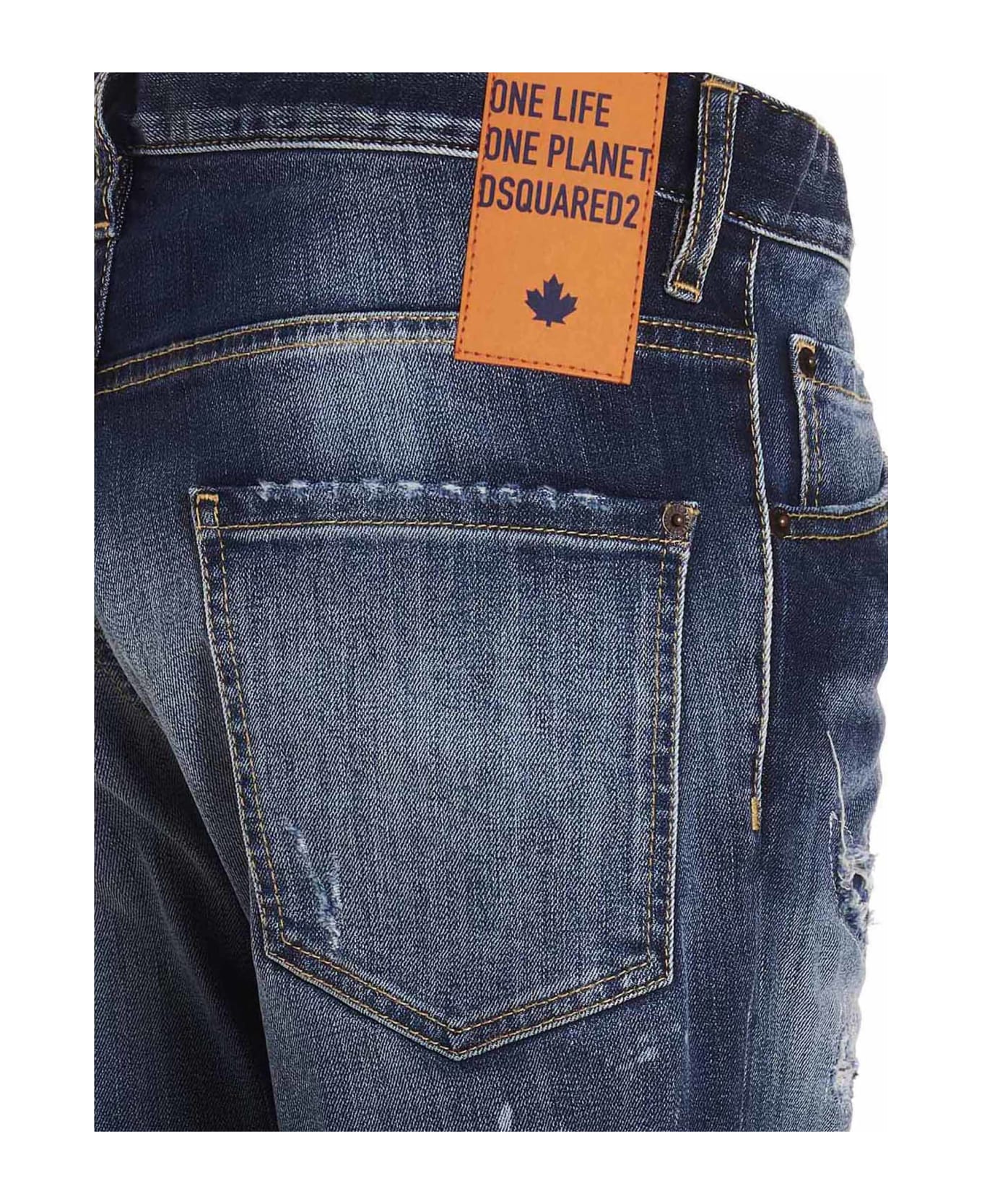 Dsquared2 Jeans 'cool Guy' One Life One Planet - Blue