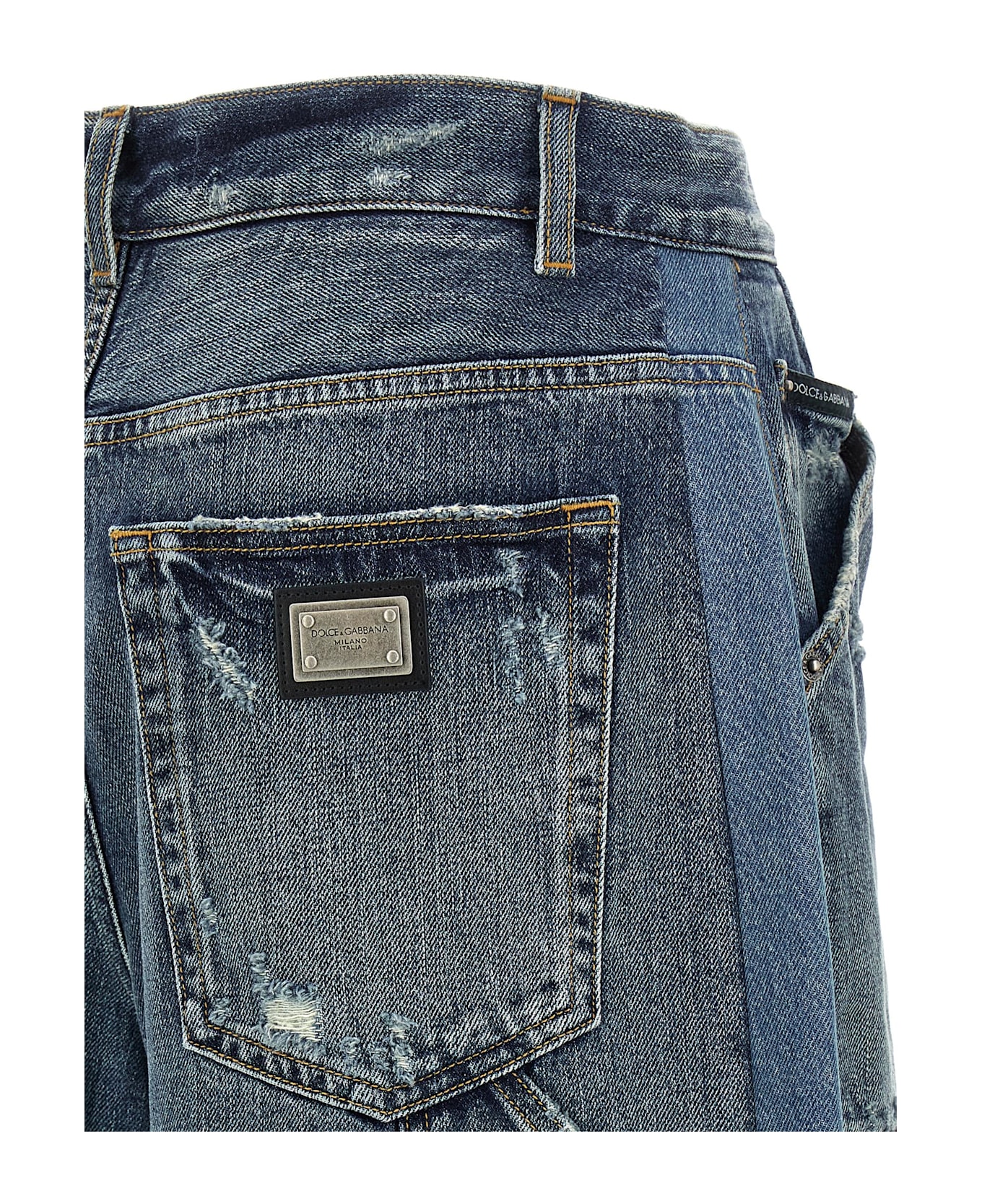 Dolce 
Gabbana Denim Bermuda Shorts - Blue
