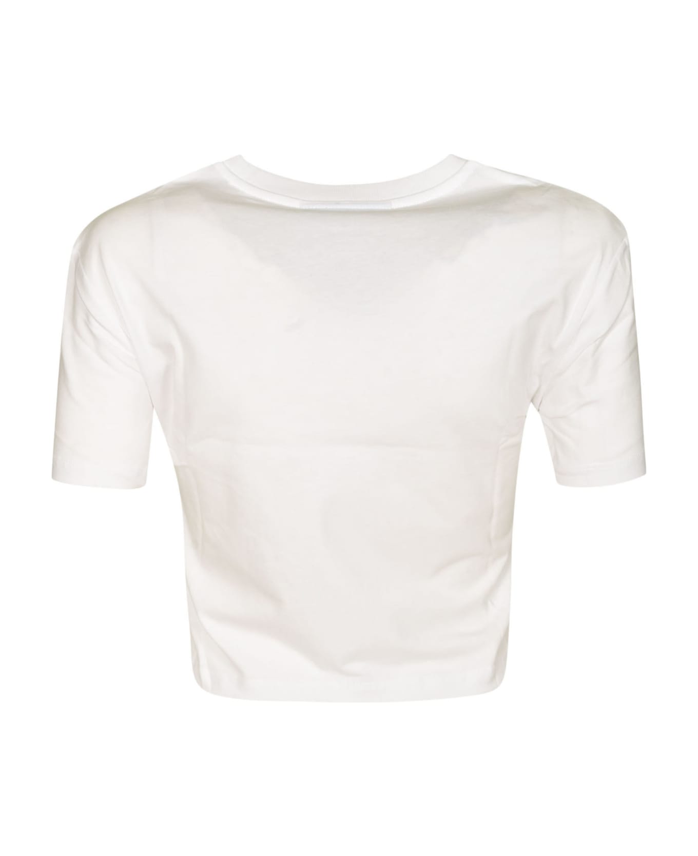 Chiara Ferragni Logo Printed T-shirt - White