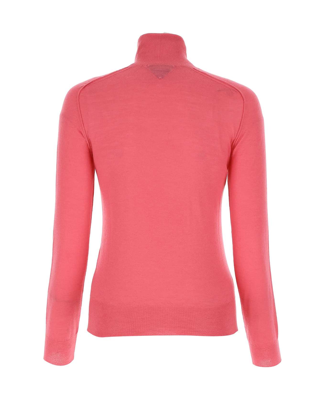 Bottega Veneta Dark Pink Cashmere Sweater - 5660