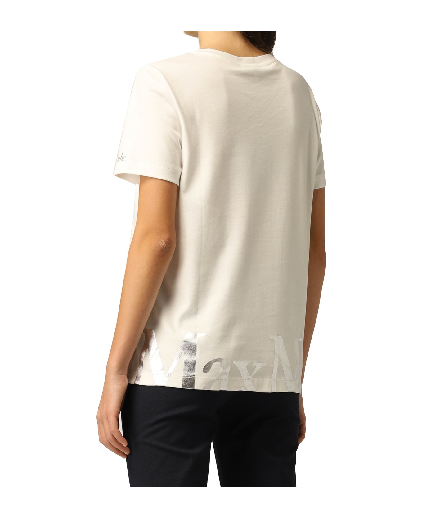 'S Max Mara Cotton Logo T-shirt | italist