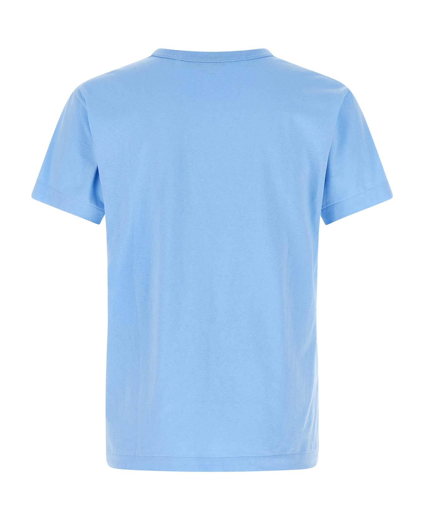 Comme des Garçons Play Logo Patch T-shirt - Light Blue