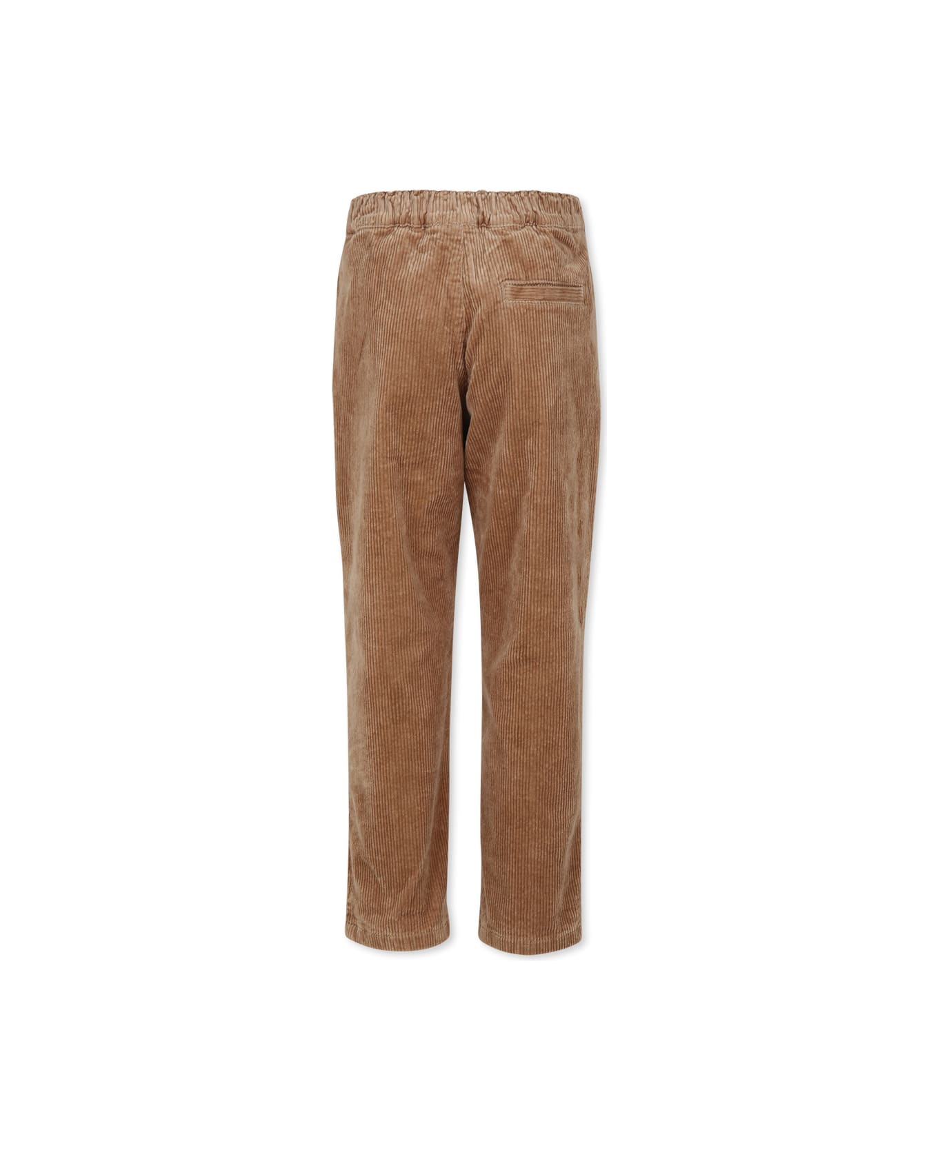 Hugo Boss Beige Trousers For Boy With Logo - Beige