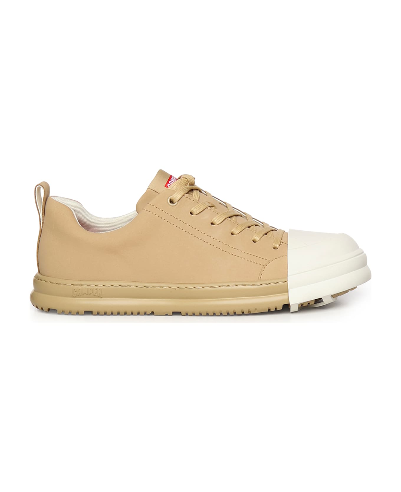 Camper Junction Beige Snakers - BEIGE/WHITE
