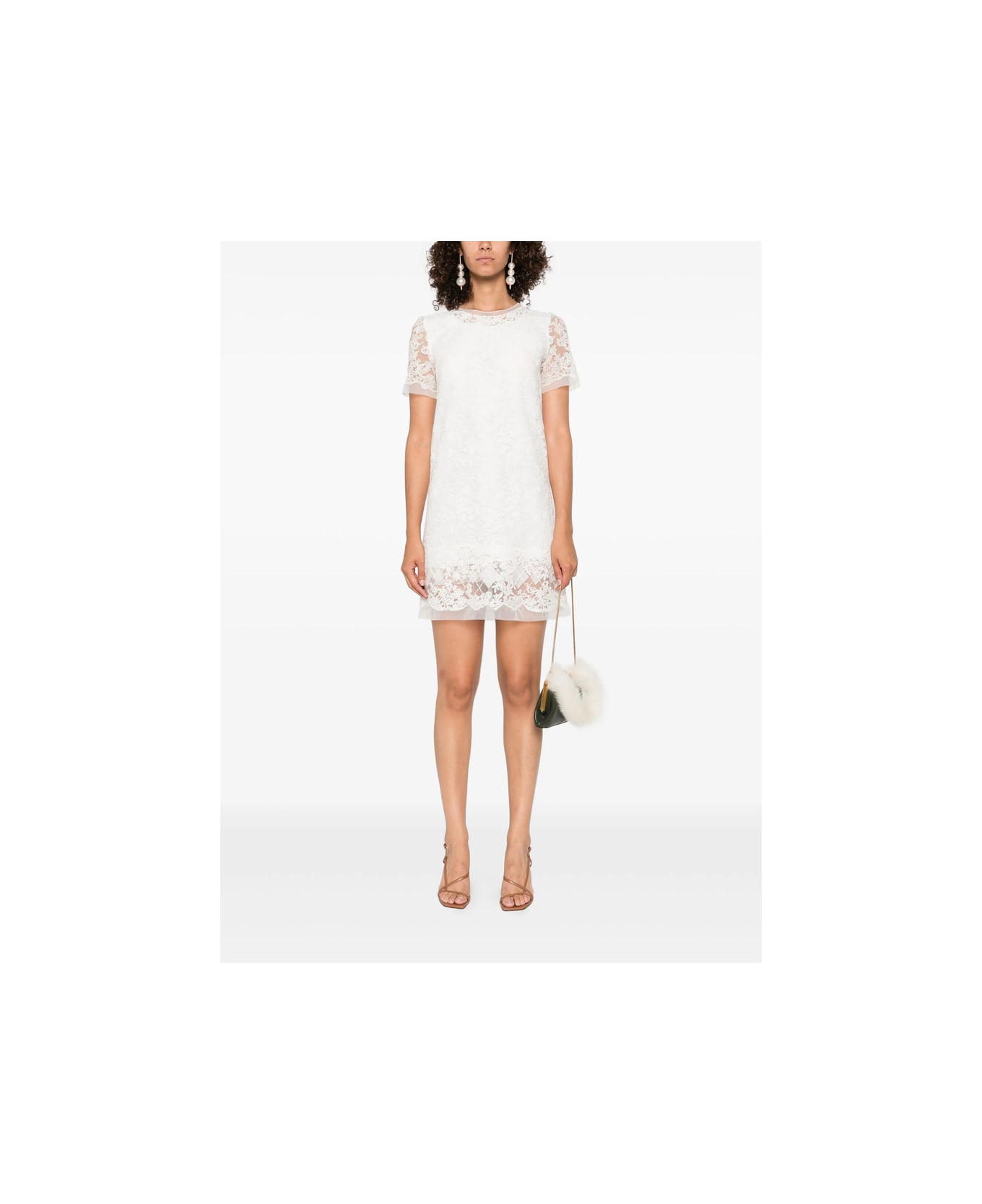 Ermanno Scervino Dress - WHITE