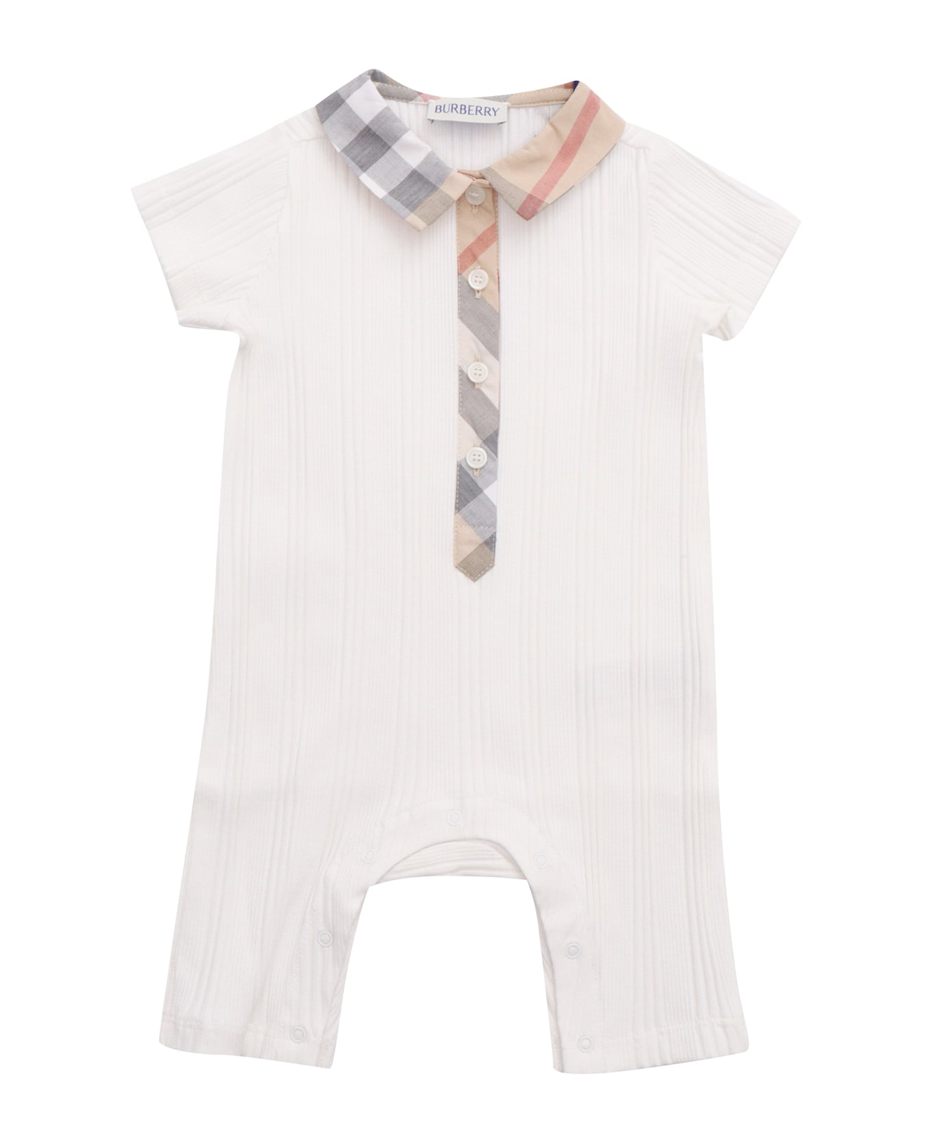 Burberry Nb Overalls - WHITE