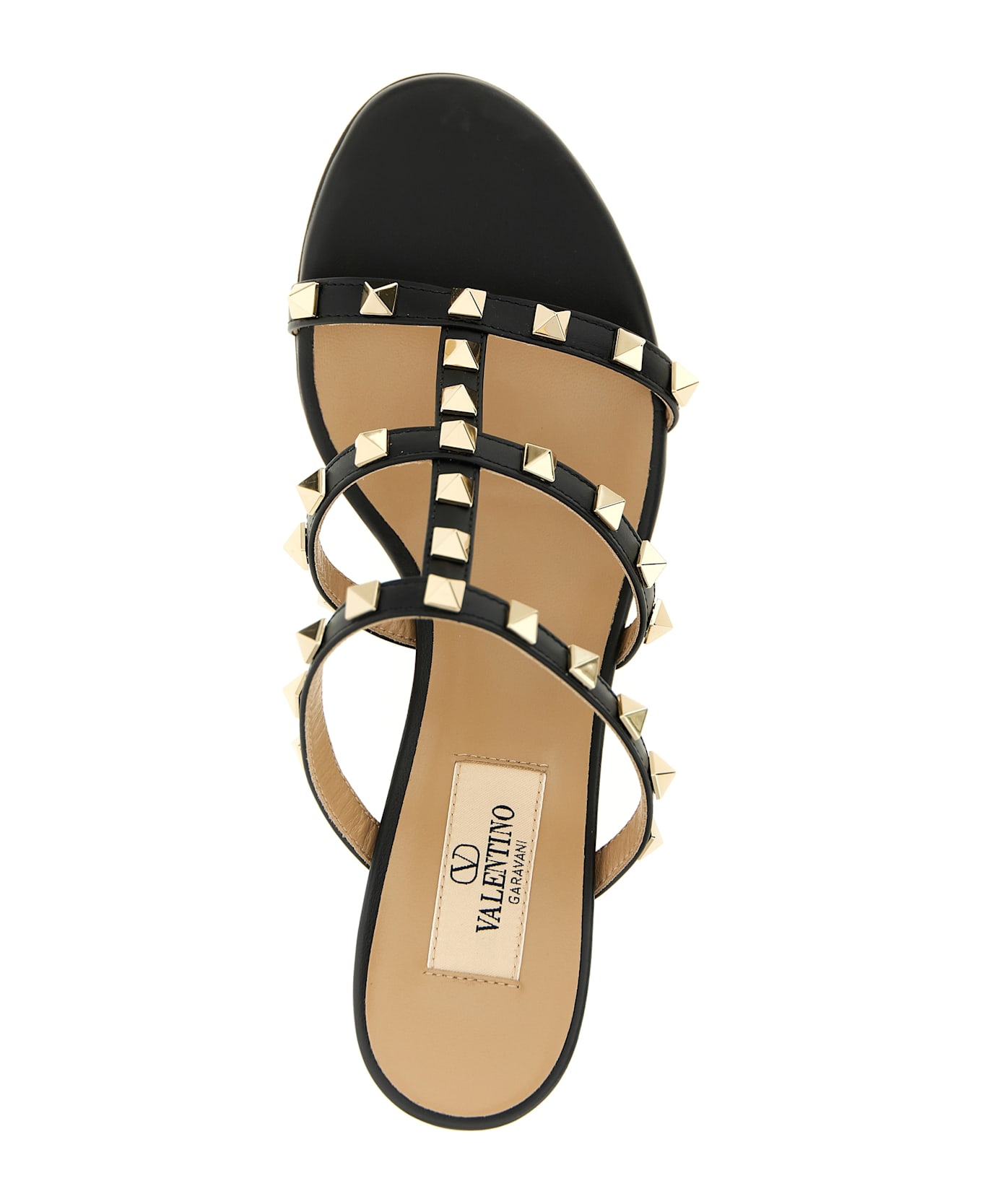 Valentino Garavani 'rockstud' Sandals - Black  