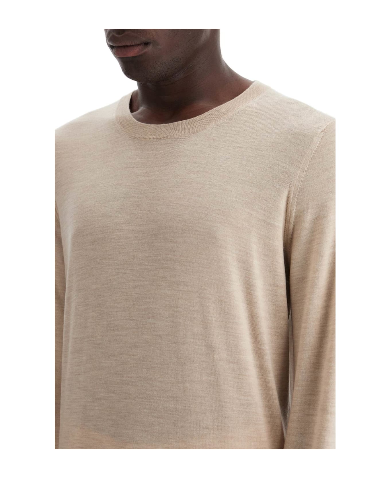 Brunello Cucinelli Fine Wool-cashmere Sweater - CAMEL CHIARO+CIOTTOLO