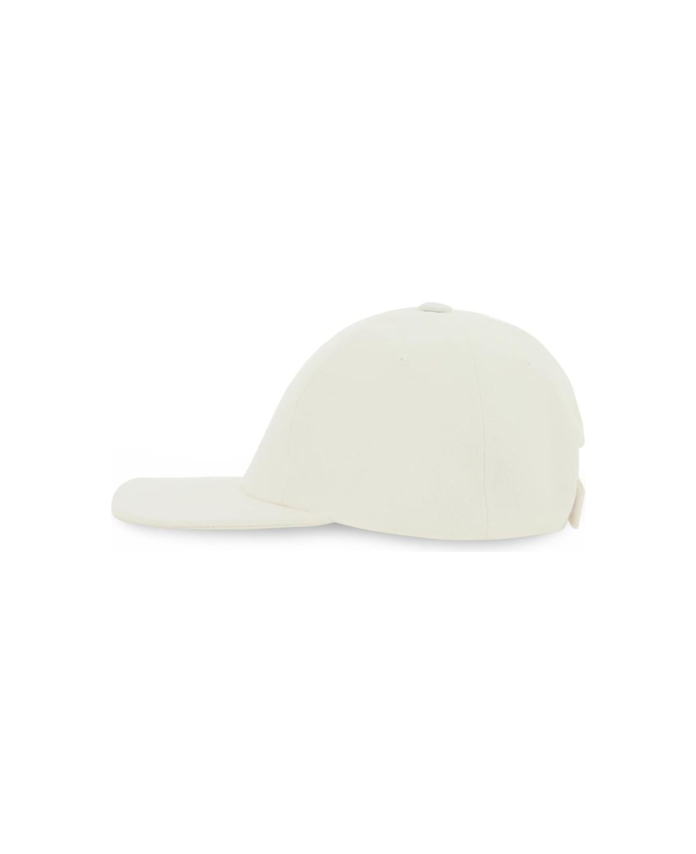 Stella McCartney Logo Baseball Cap - FROST (White) 帽子