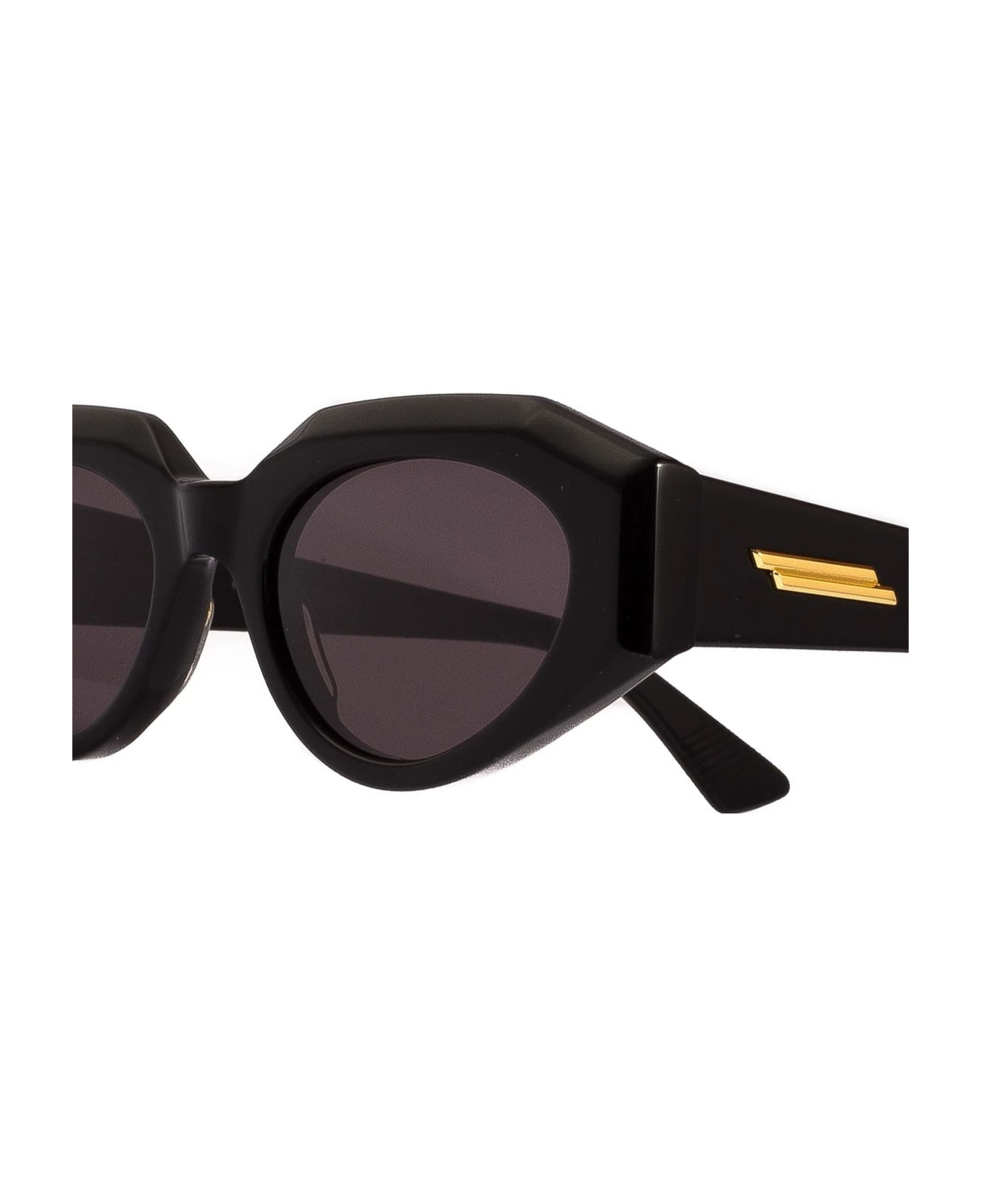 Bottega Veneta Eyewear Bv1031s-001 - Black Sunglasses - Black
