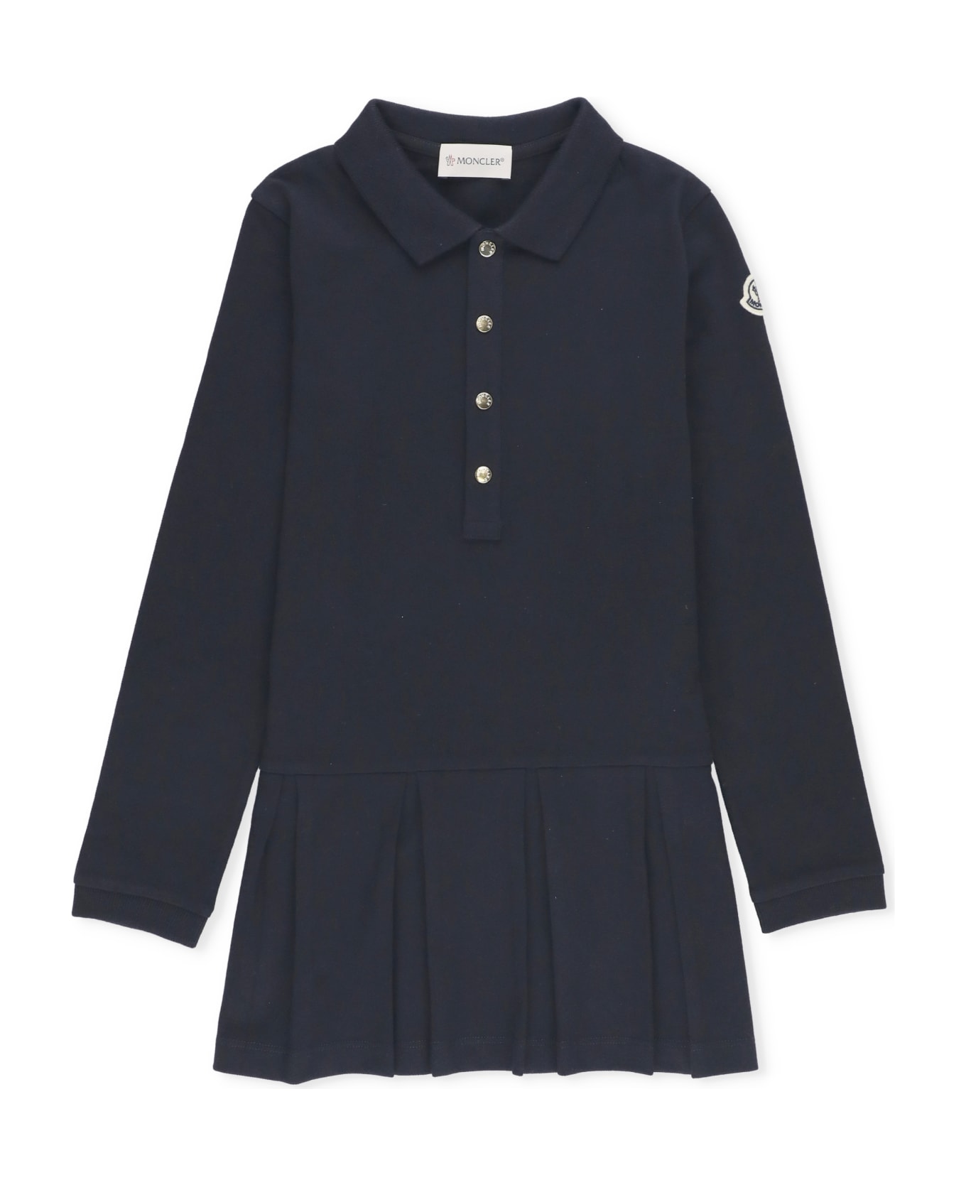 Moncler Cotton Dress - Blue