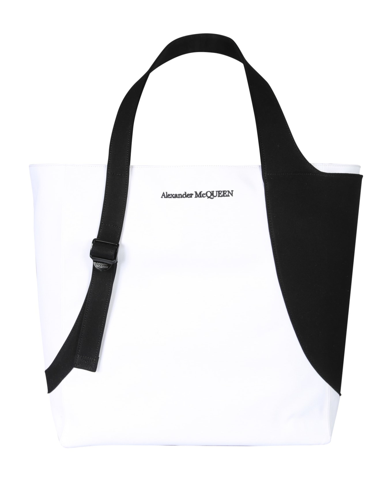 Alexander McQueen Harness Tote Bag - BIANCO