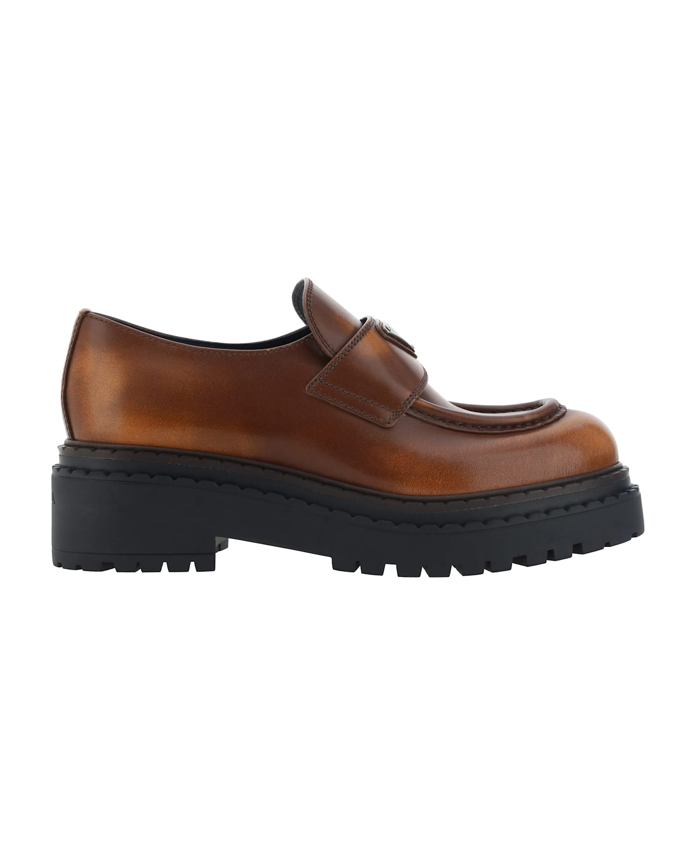 Prada Loafers - Cognac