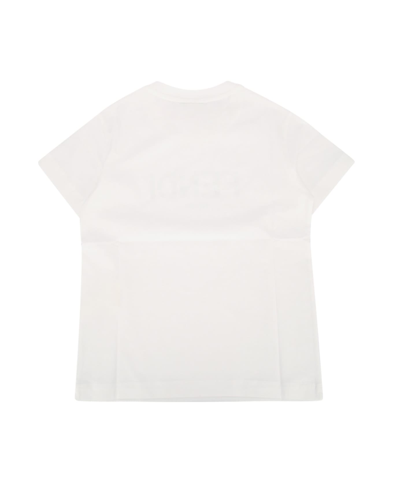 Fendi T-shirt Jersey Tinto - GESSOANISE