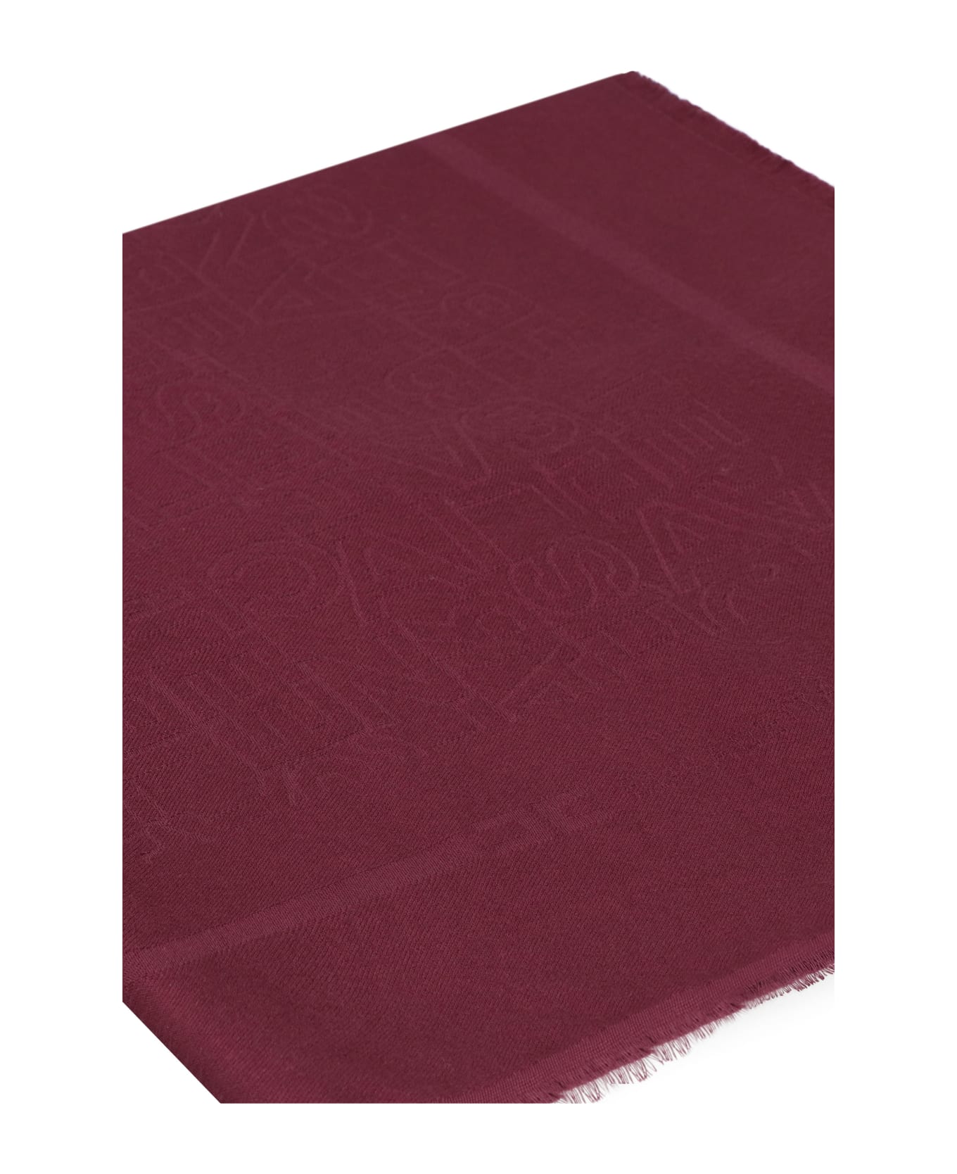 Elisabetta Franchi Jacquard Scarf - black