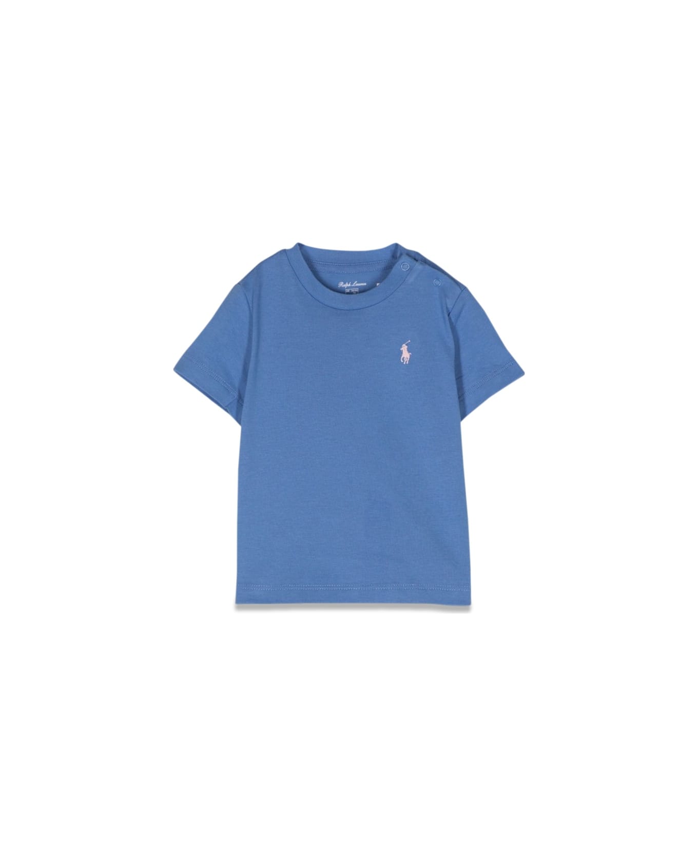 Polo Ralph Lauren Ss Cn-tops-t-shirt - BLUE Tシャツ＆ポロシャツ
