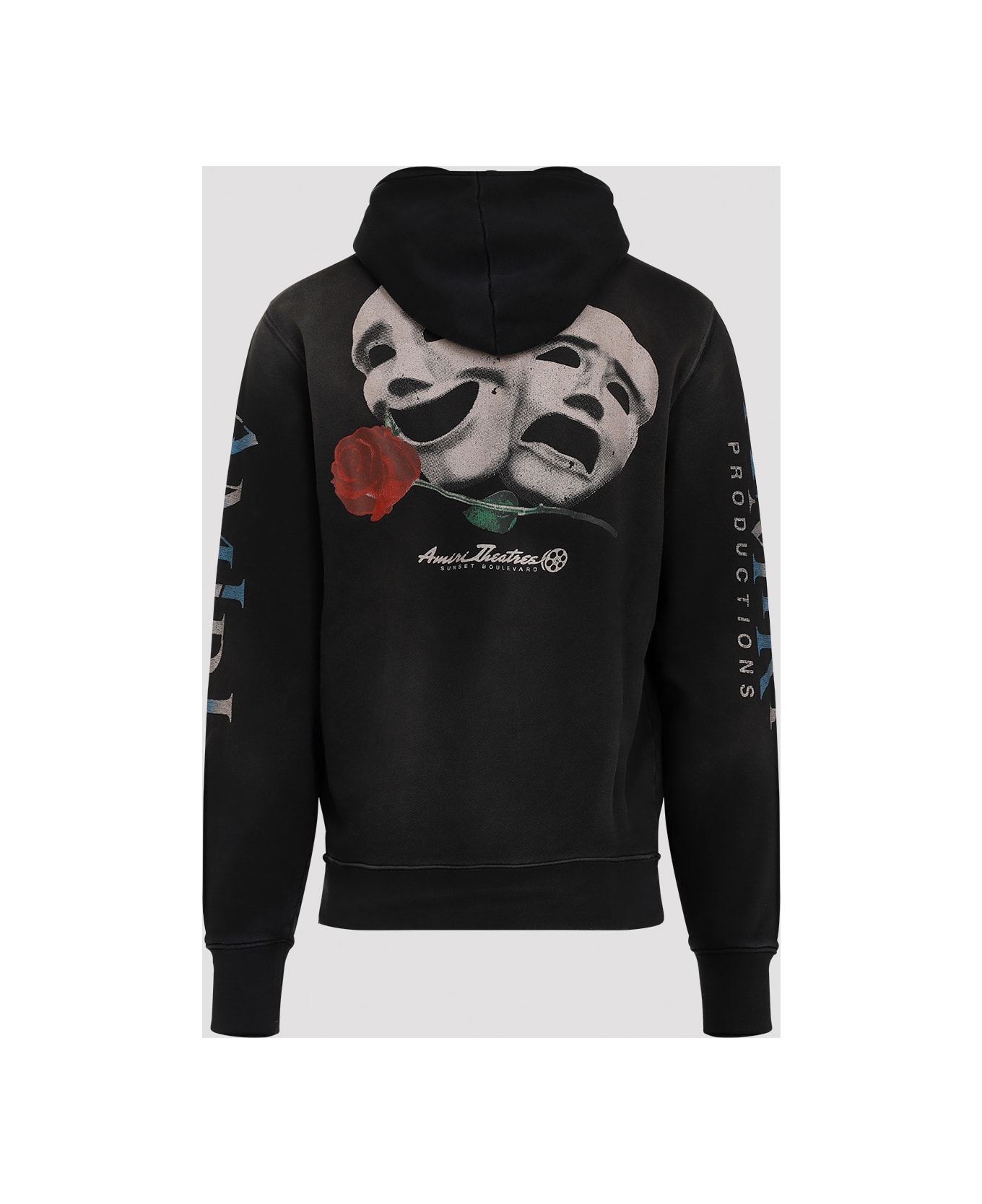 AMIRI Theatre Mask Hoodie - Black