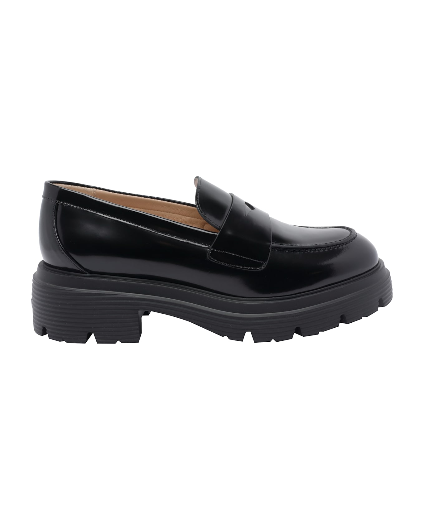 Stuart Weitzman Hudson Lite Loafers - Black