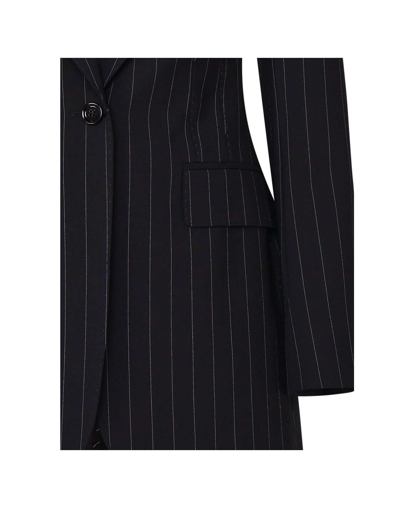 Dolce 
Gabbana Pinstriped Single-breasted Tailored Blazer