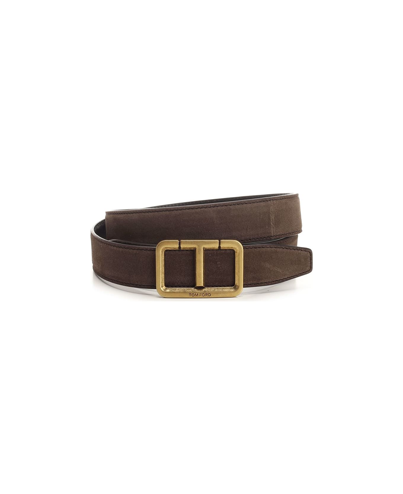 Tom Ford 't Scored' Belt - Brown