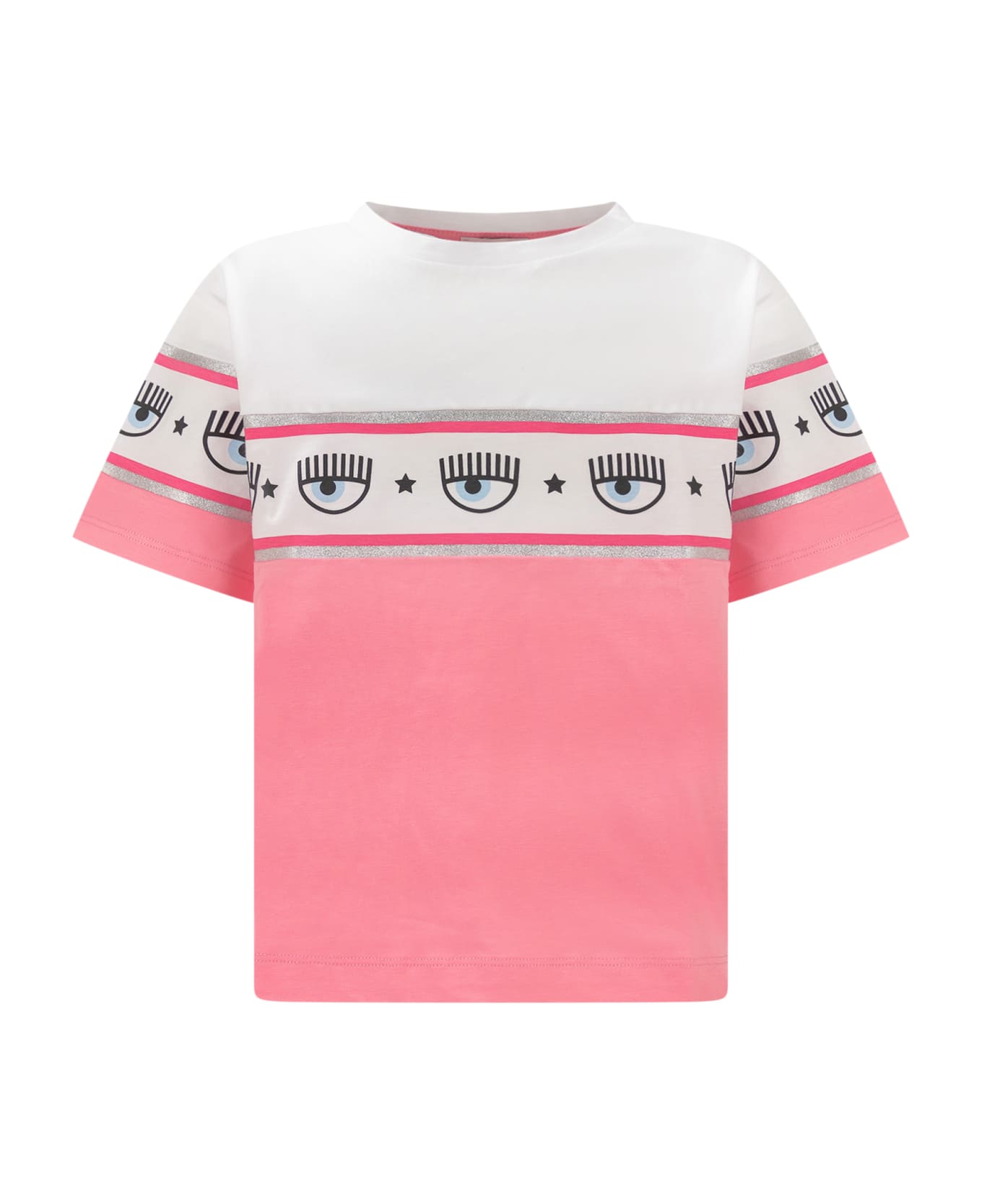 Chiara Ferragni Logomania T-shirt - ROSA Tシャツ＆ポロシャツ